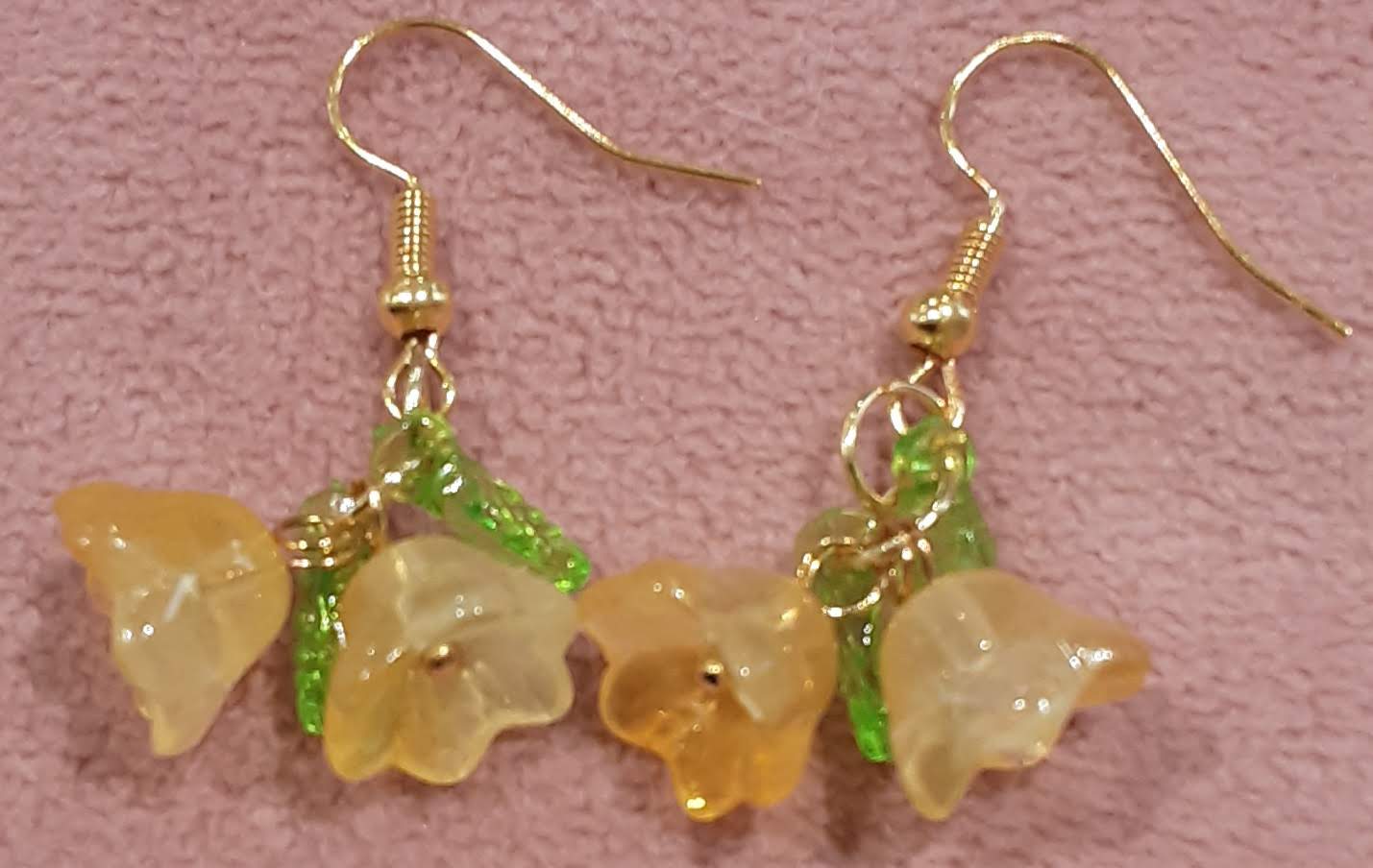 Flower Earrings www.devonmermaid.com