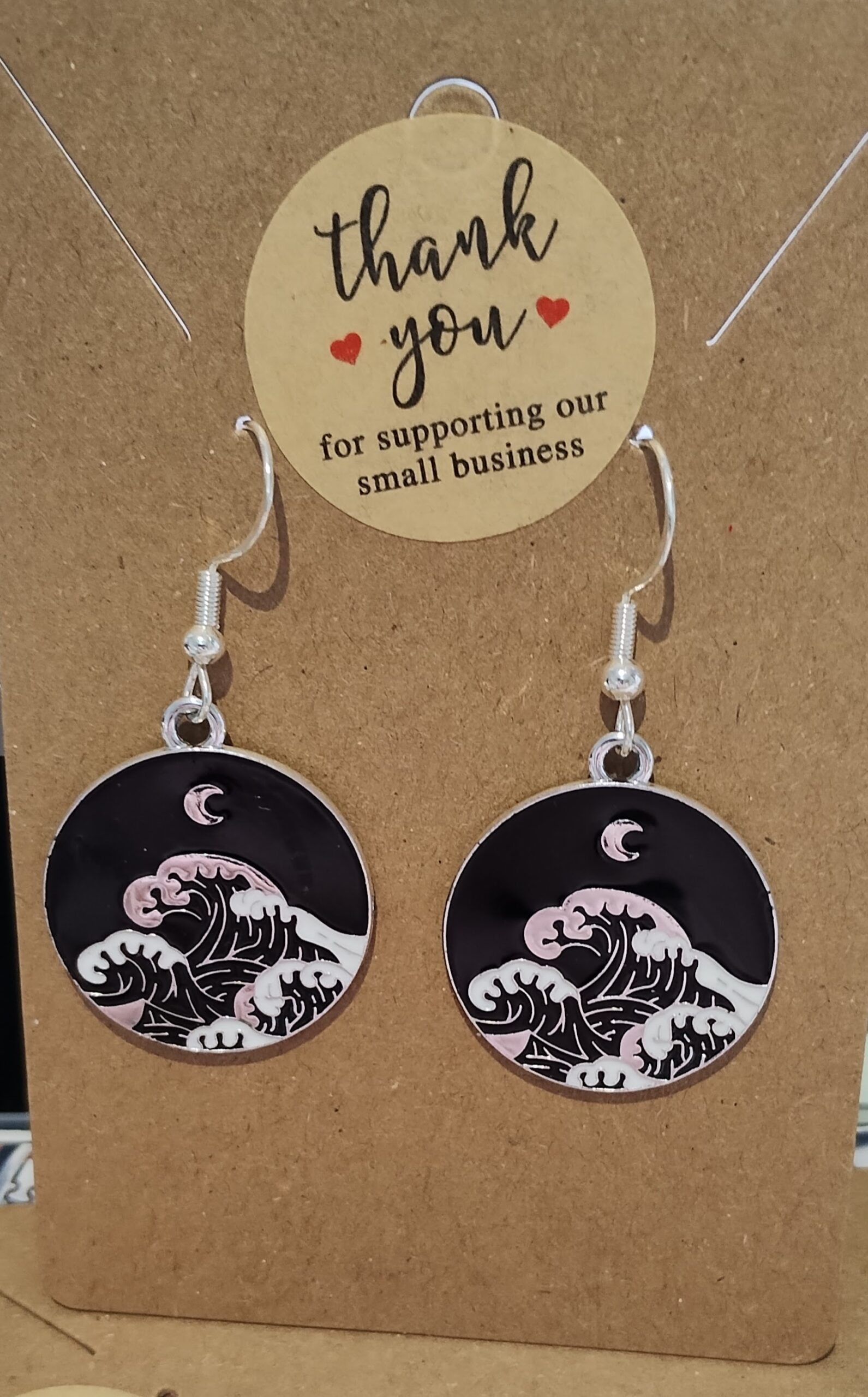 Wave Earrings www.devonmermaid.com