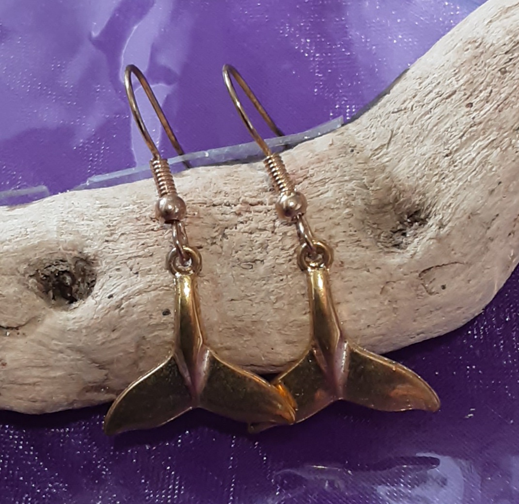 Mermaid Tail Earrings www.devonmermaid.com