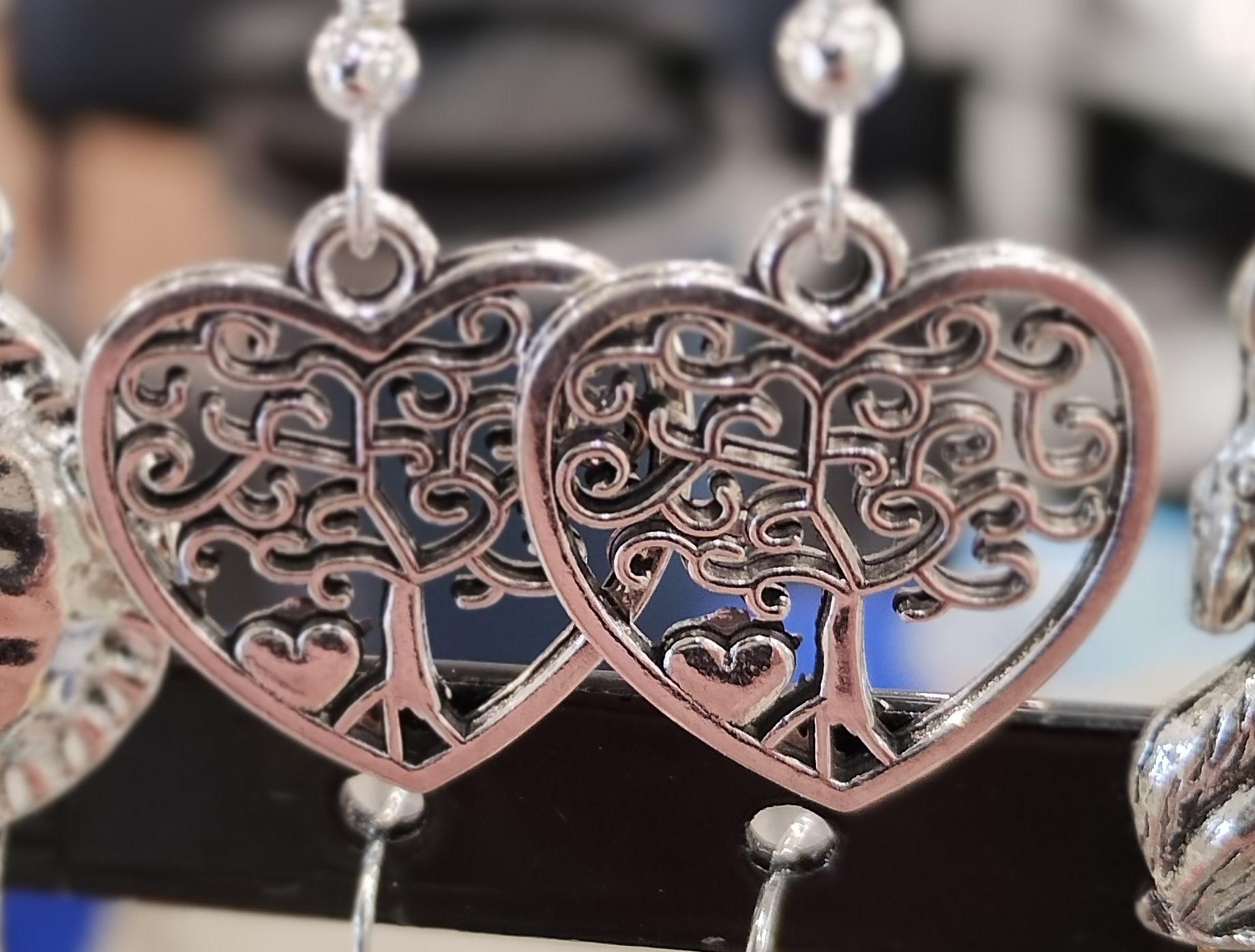 Heart Earrings www.devonmermaid.com
