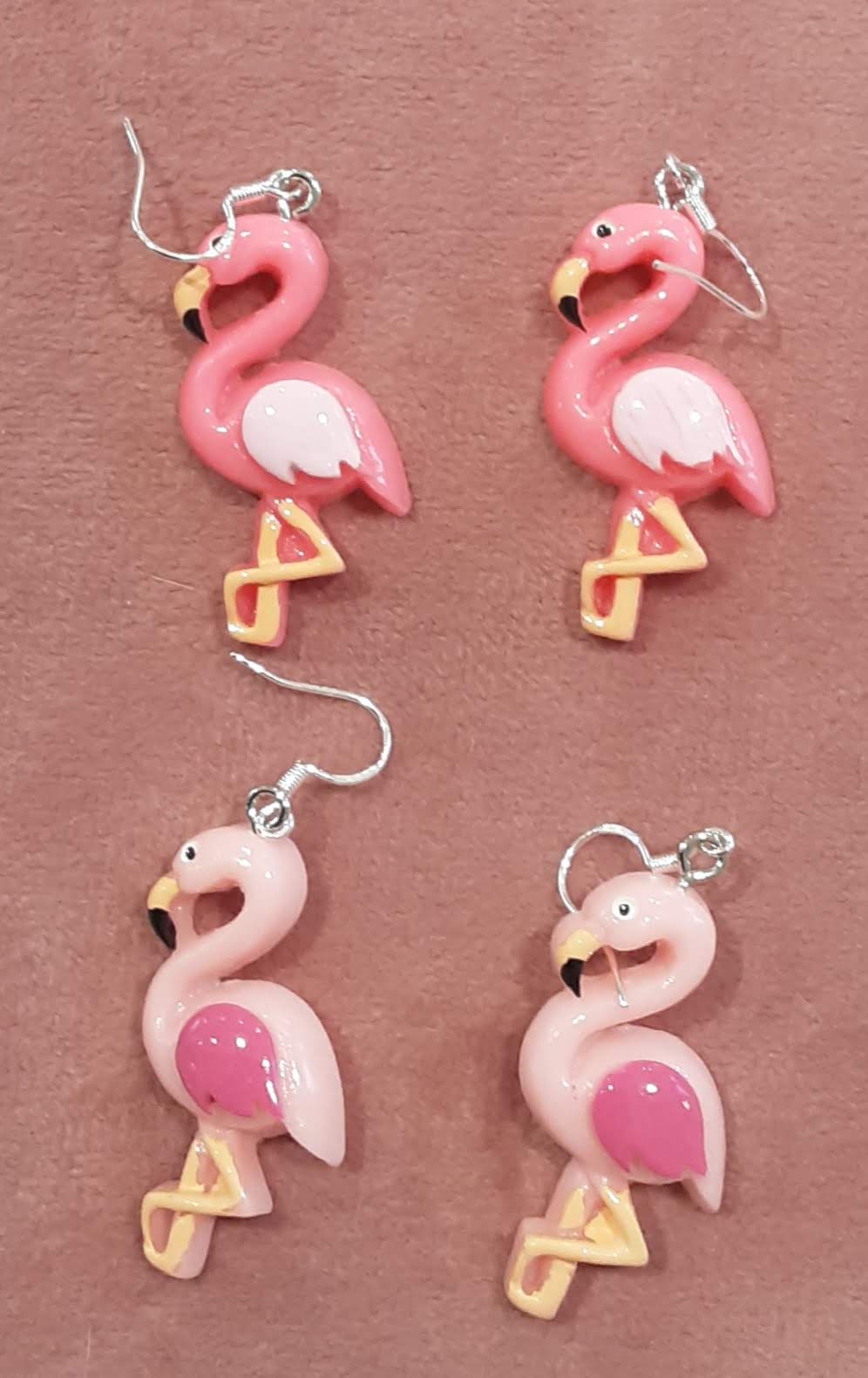 Flamingo Earrings www.devonmermaid.com