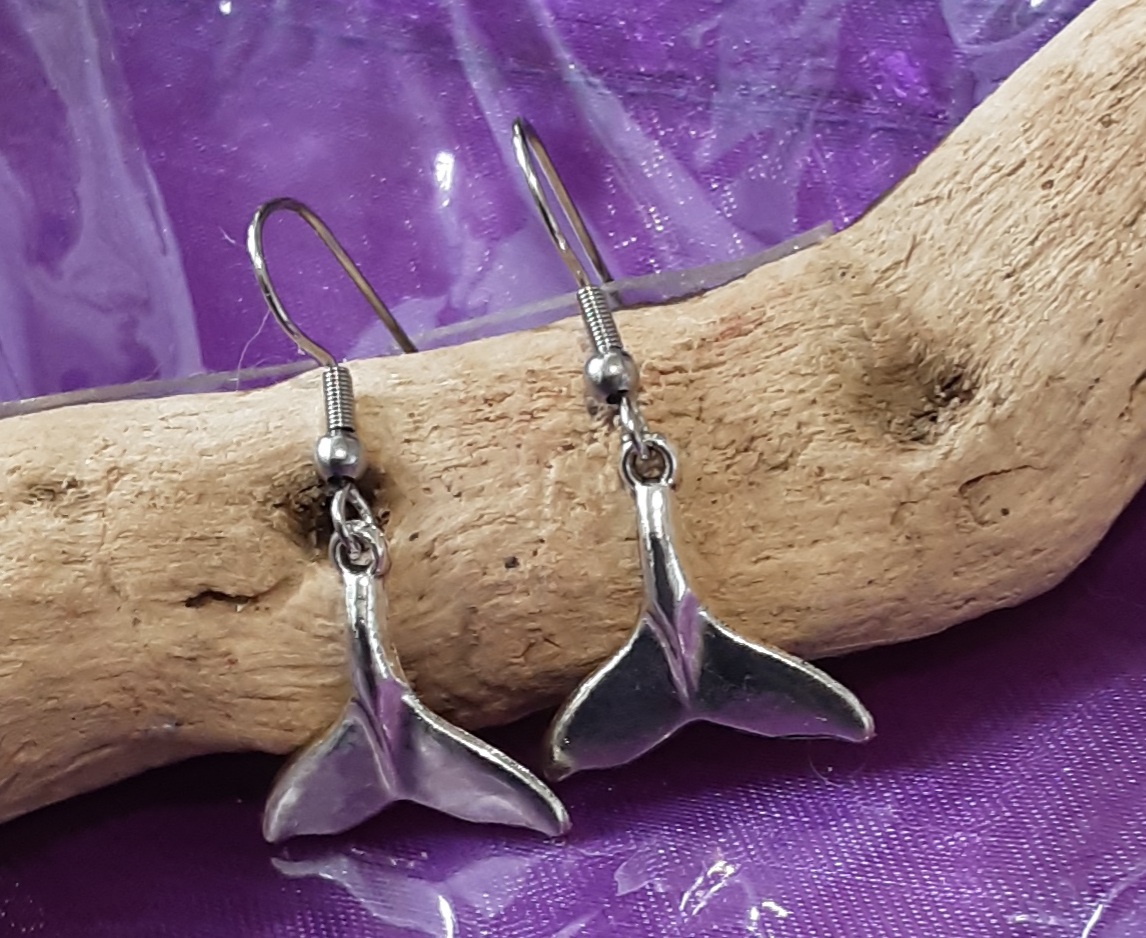 Mermaid Tail Earrings www.devonmermaid.com
