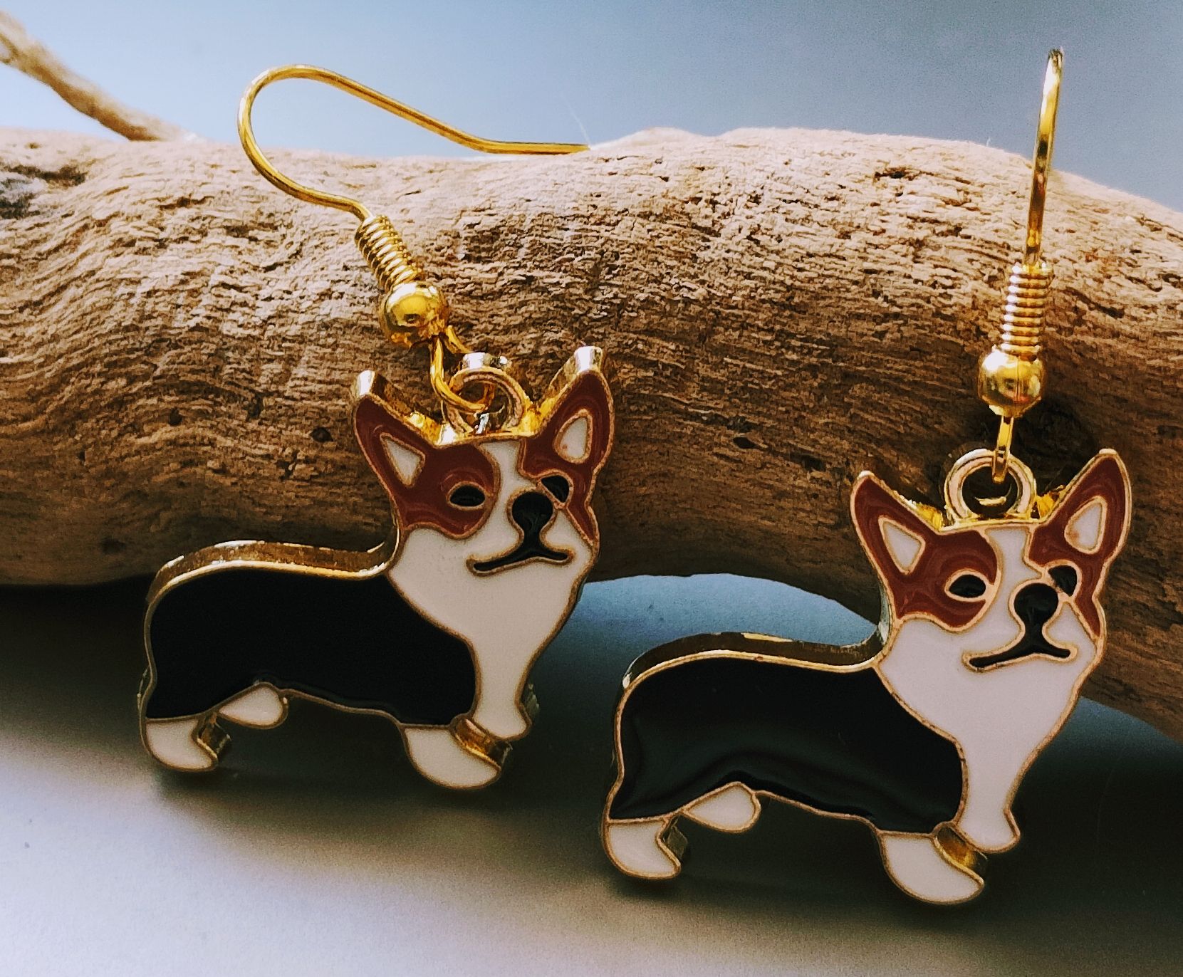 Dog Earrings www.devonmermaid.com