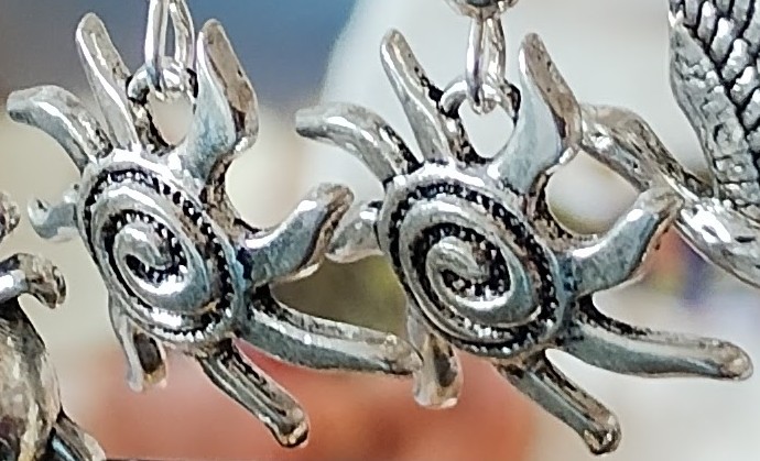 Sun Earrings www.devonmermaid.com