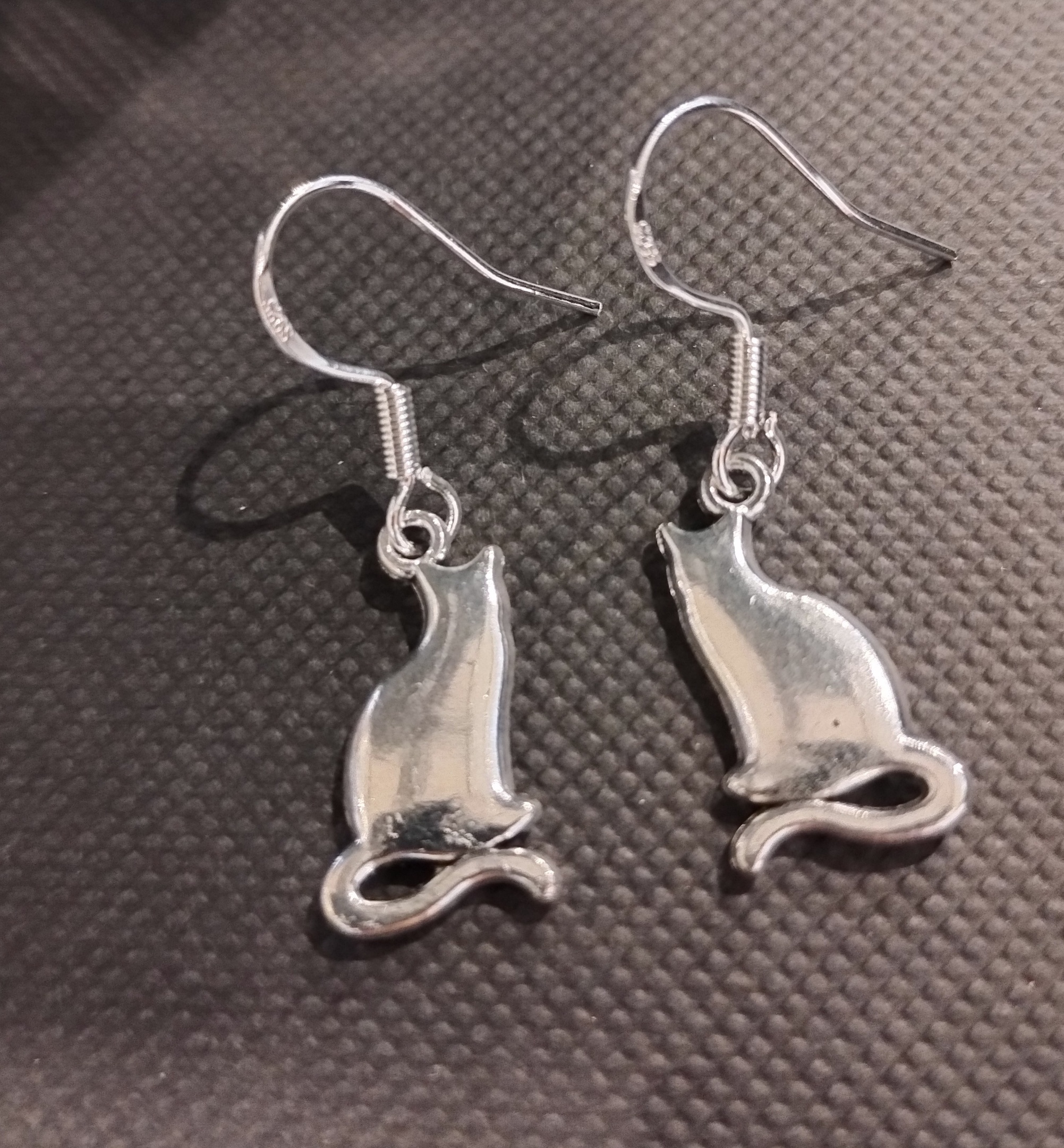 Cat Earrings www.devonmermaid.com