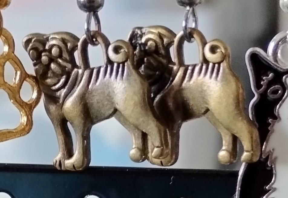 Dog Earrings www.devonmermaid.com