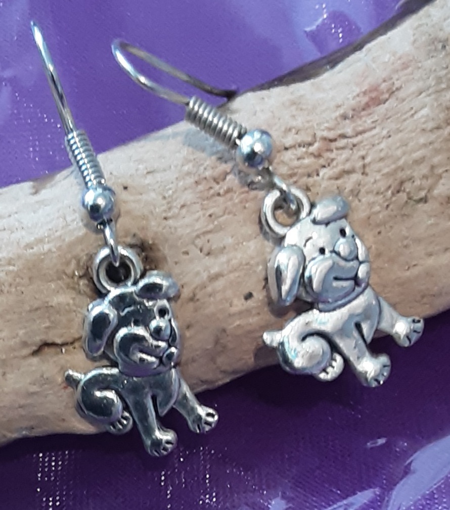 Dog Earrings www.devonmermaid.com