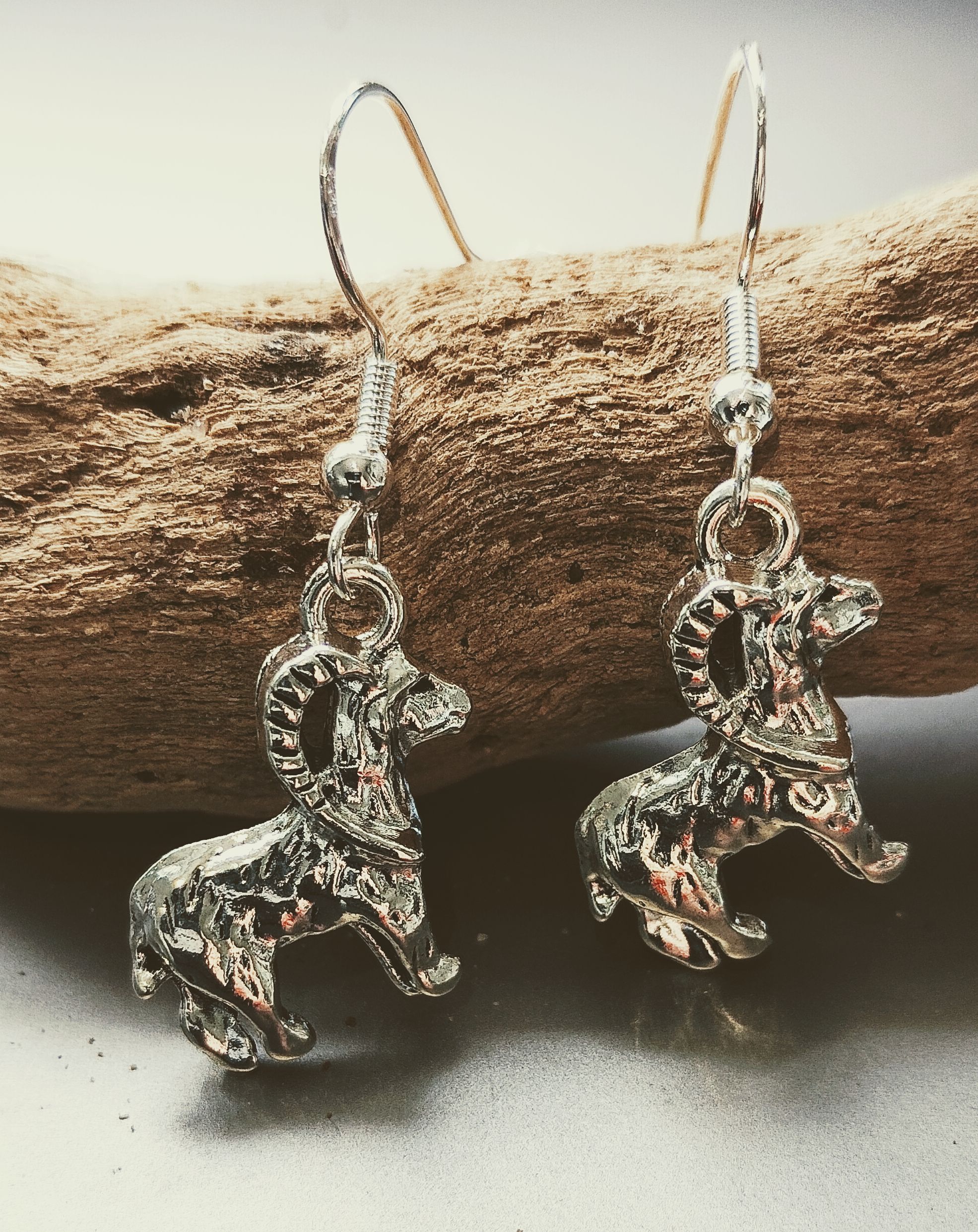 Goat Ram Earrings www.devonmermaid.com