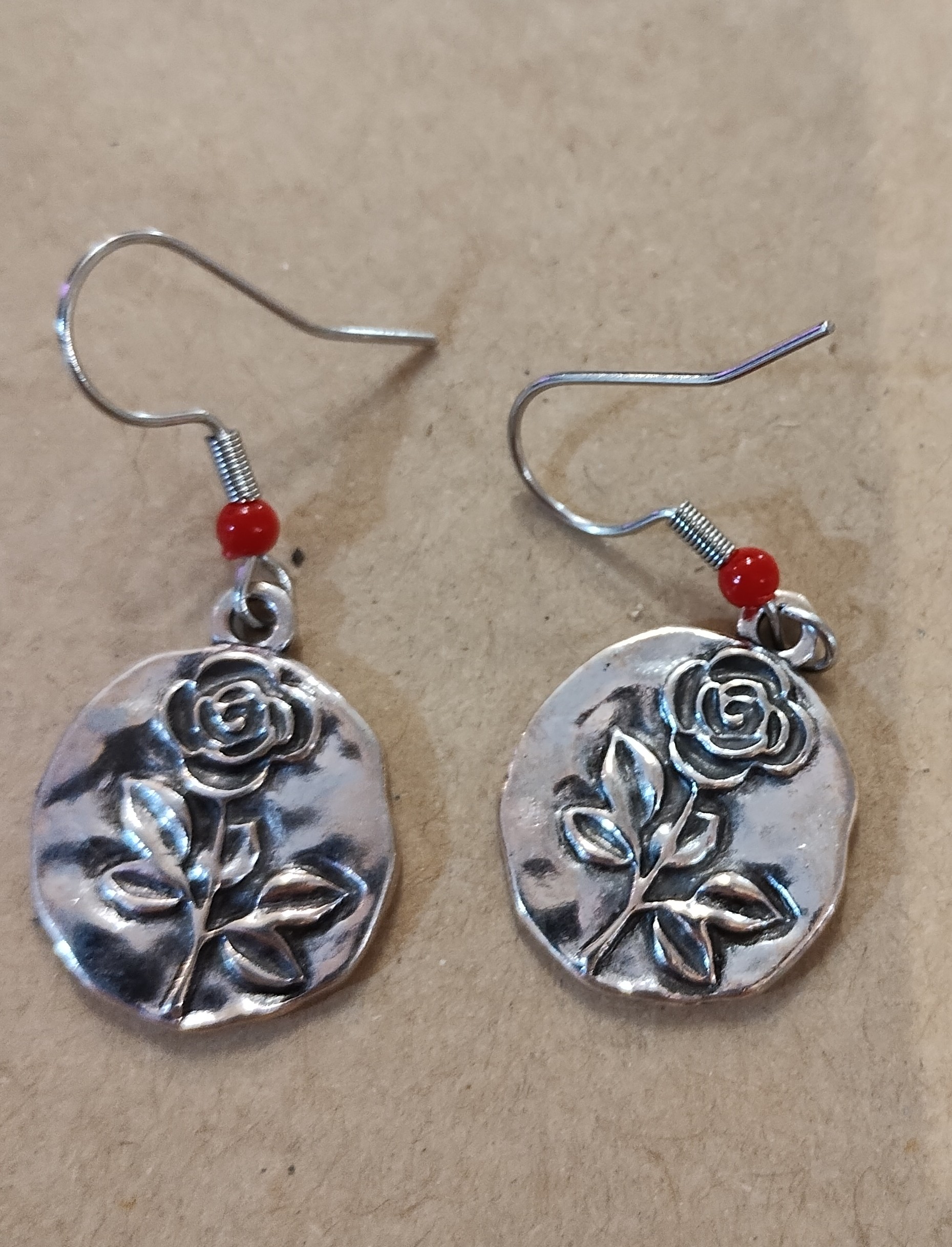Rose Earrings www.devonmermaid.com