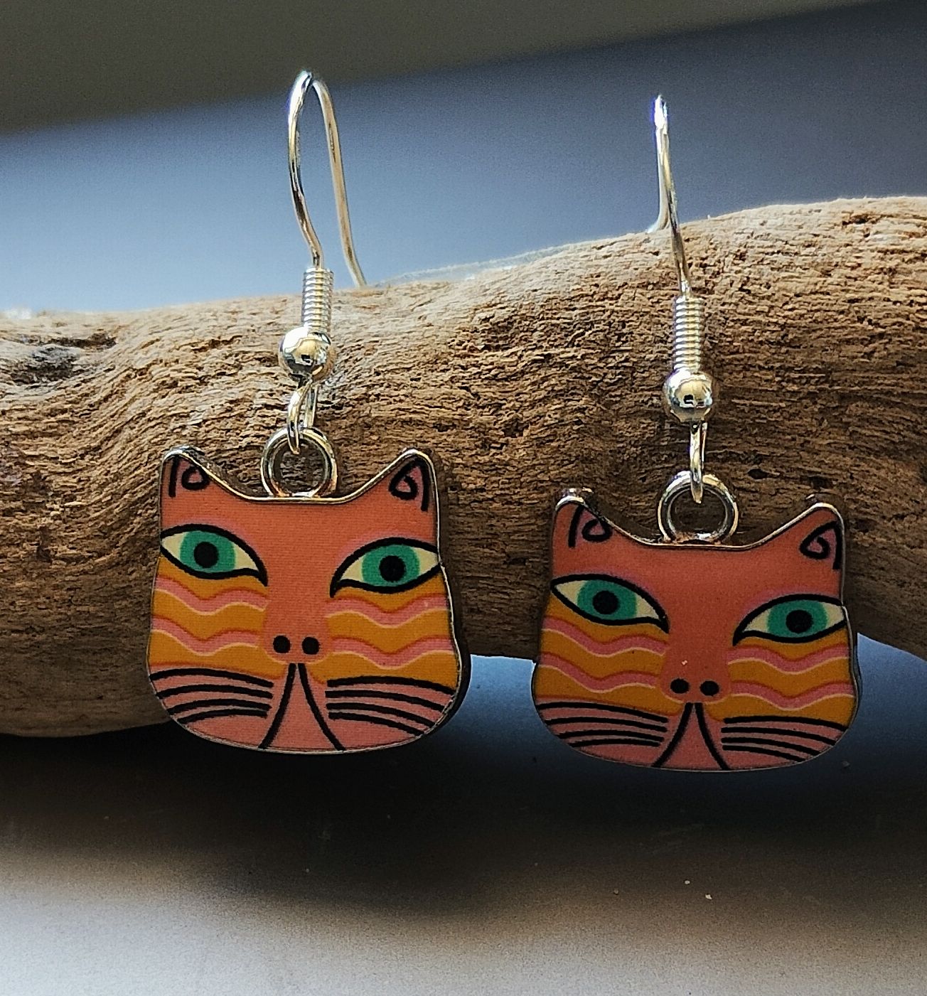 Cat Earrings www.devonmermaid.com