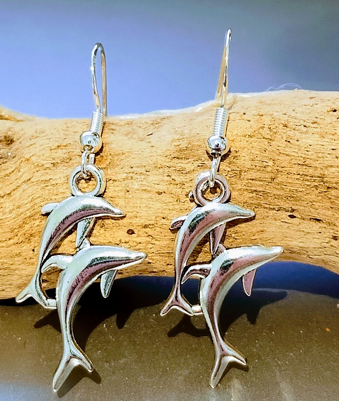 Dolphin Earrings www.devonmermaid.com