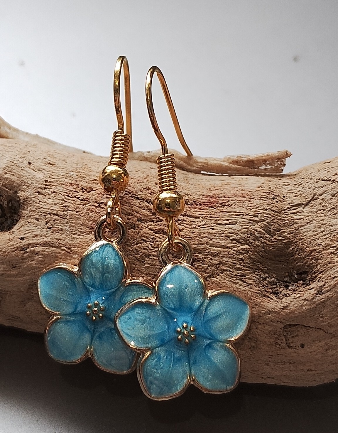 Flower Earrings www.devonmermaid.com