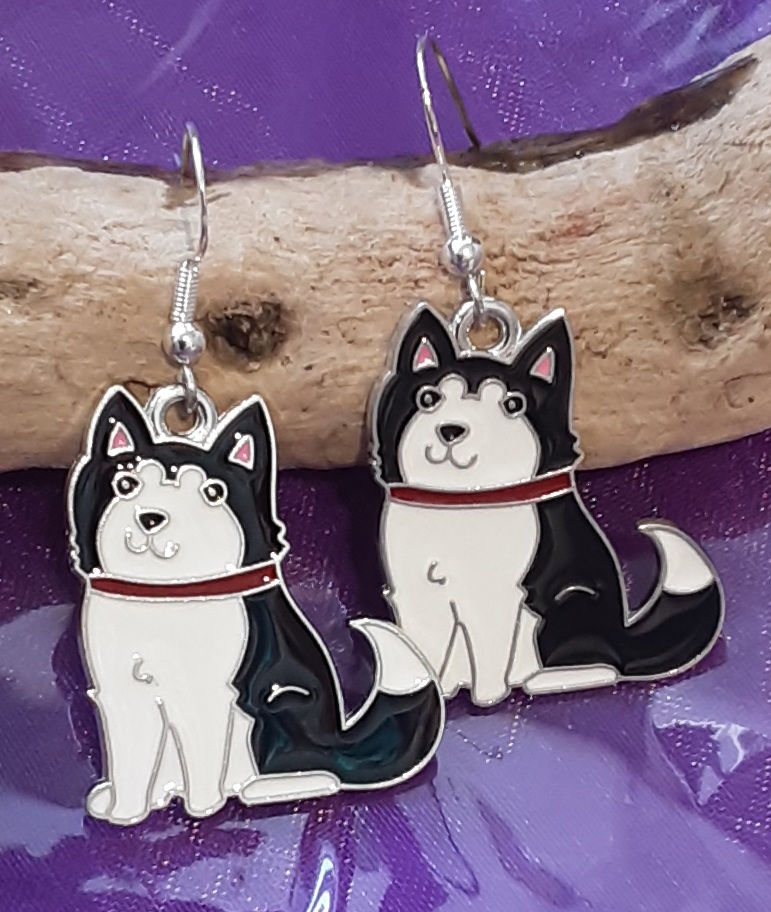 Dog Earrings www.devonmermaid.com