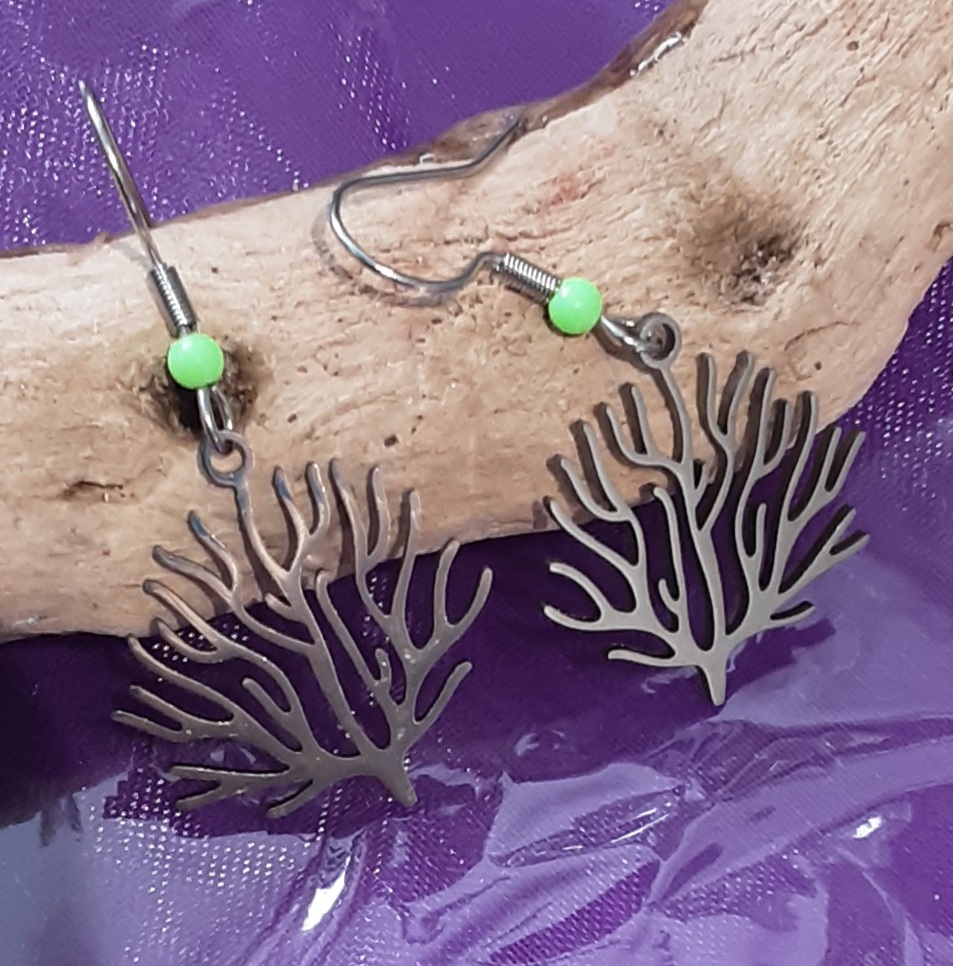 Coral Earrings www.devonmermaid.com