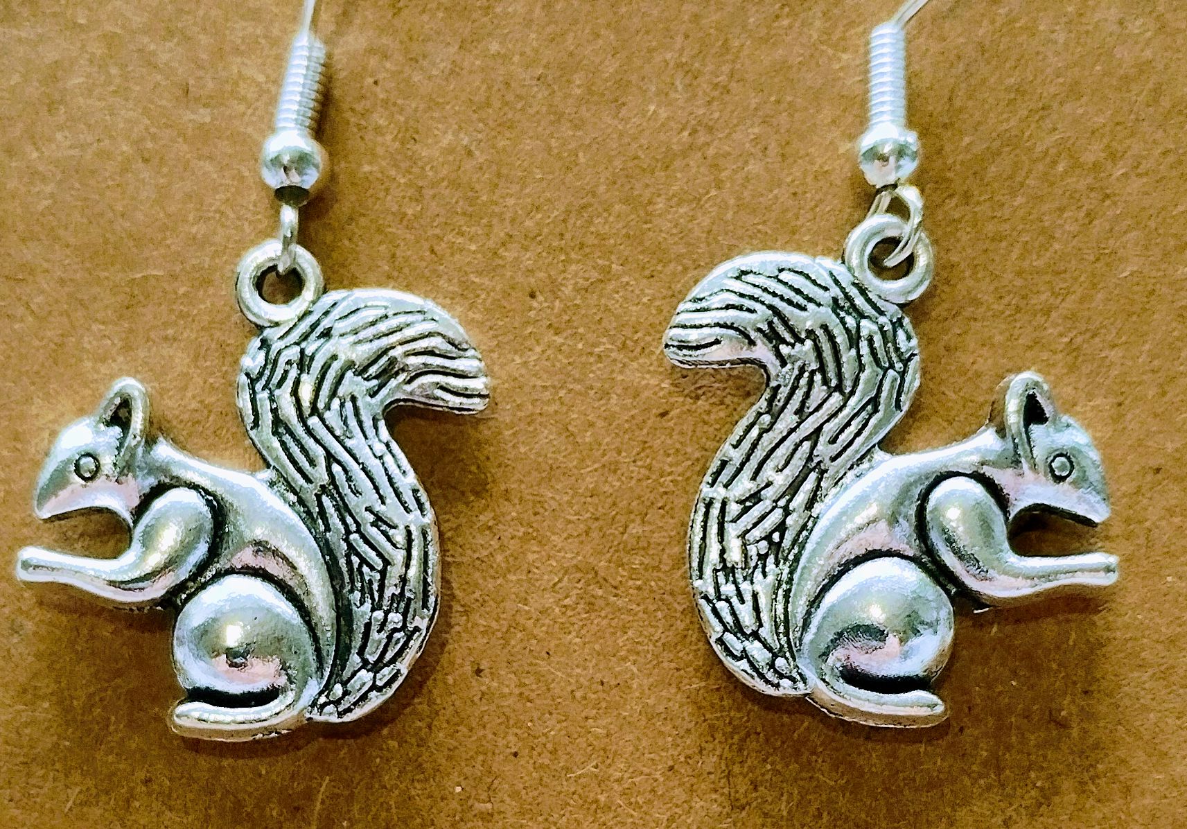 Squirrel Earrings www.devonmermaid.com