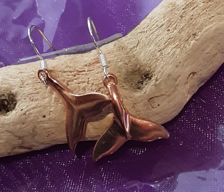 Mermaid Tail Earrings www.devonmermaid.com