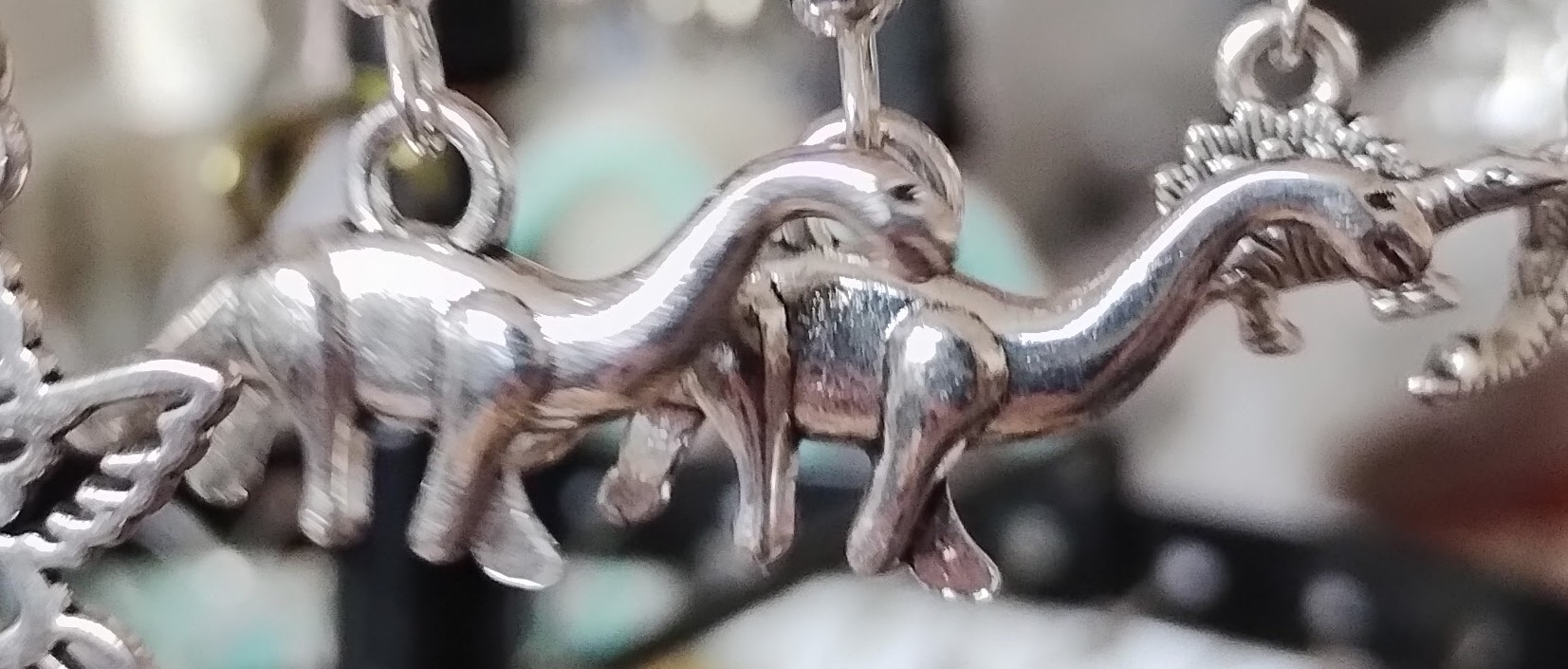 Dinosaur Earrings www.devonmermaid.com