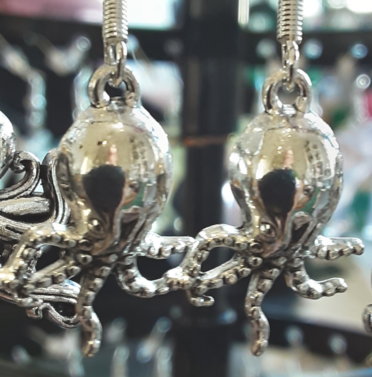 Octopus Earrings www.devonmermaid.com