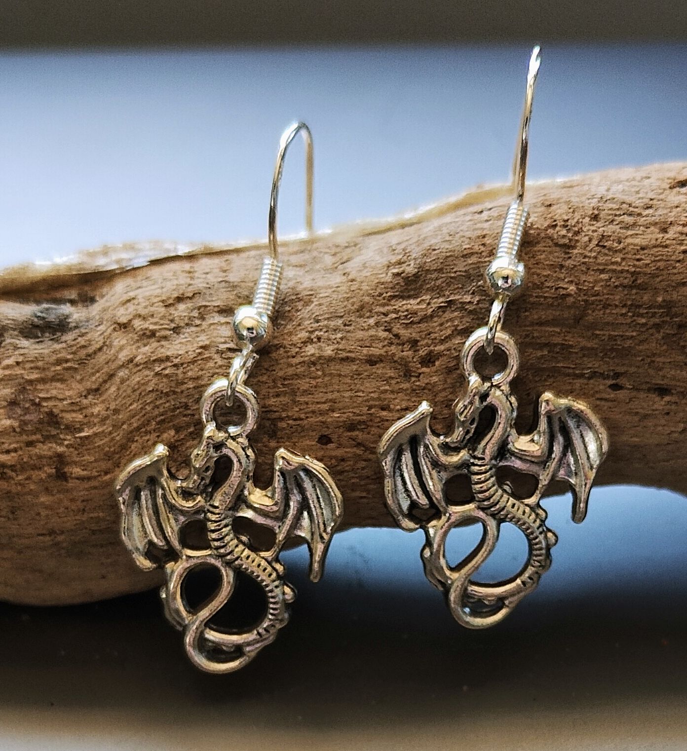 Dragon Earrings www.devonmermaid.com