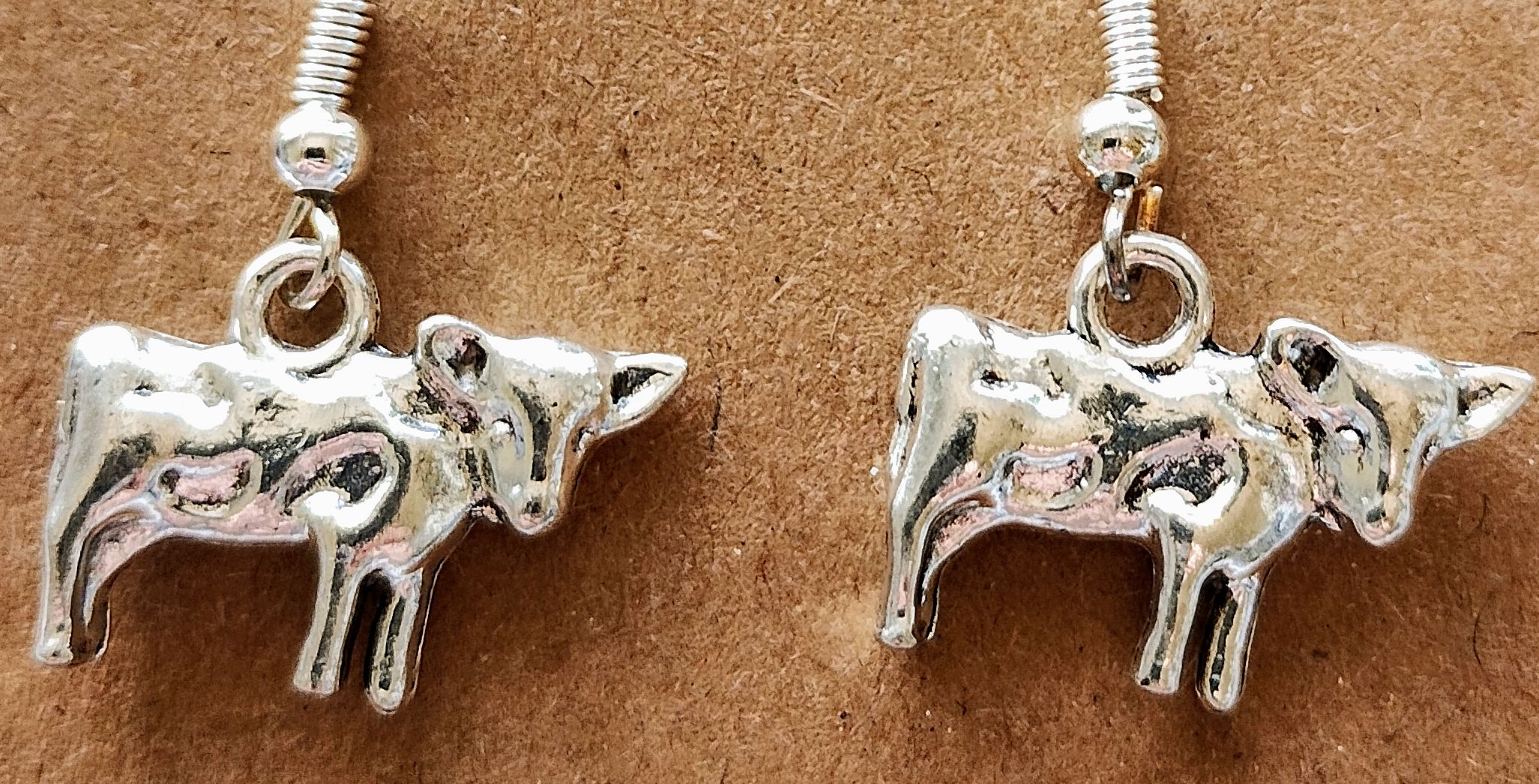 Cow Earrings www.devonmermaid.com