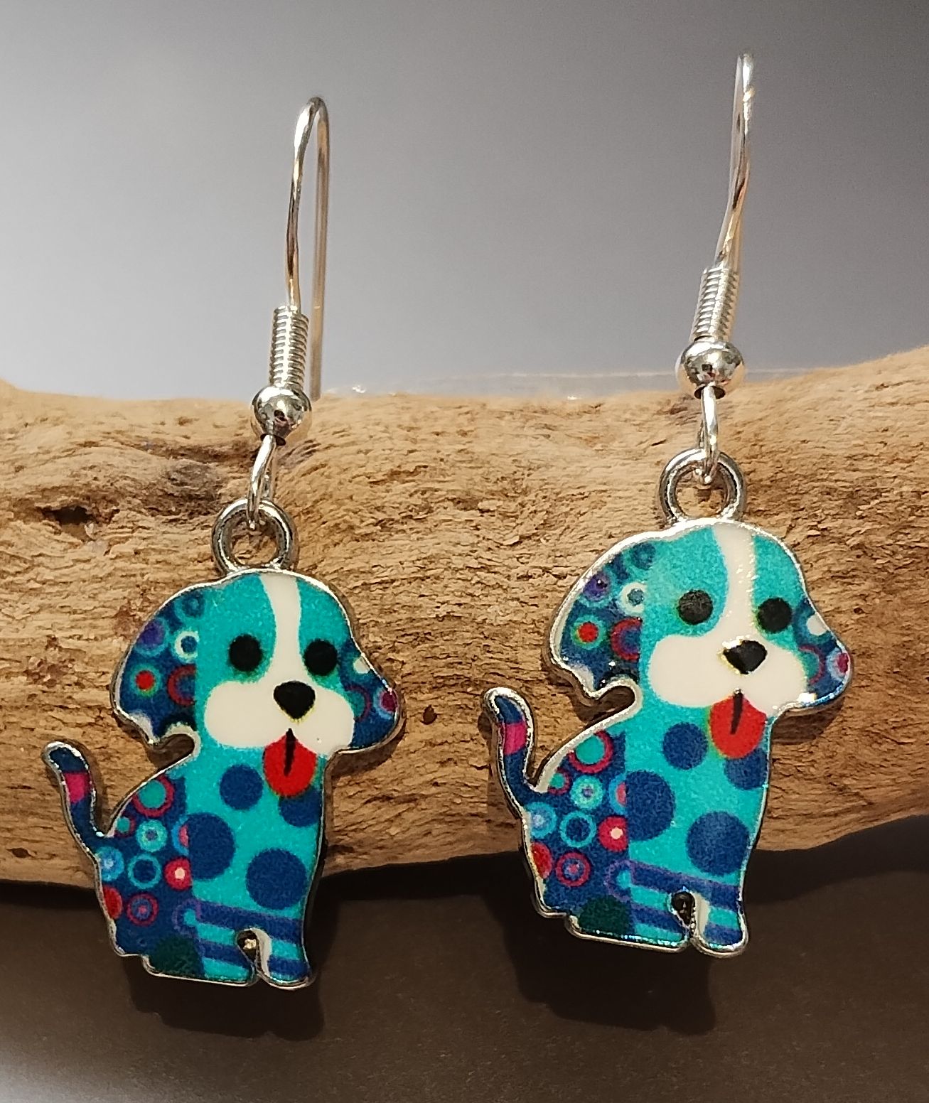 Dog Earrings www.devonmermaid.com