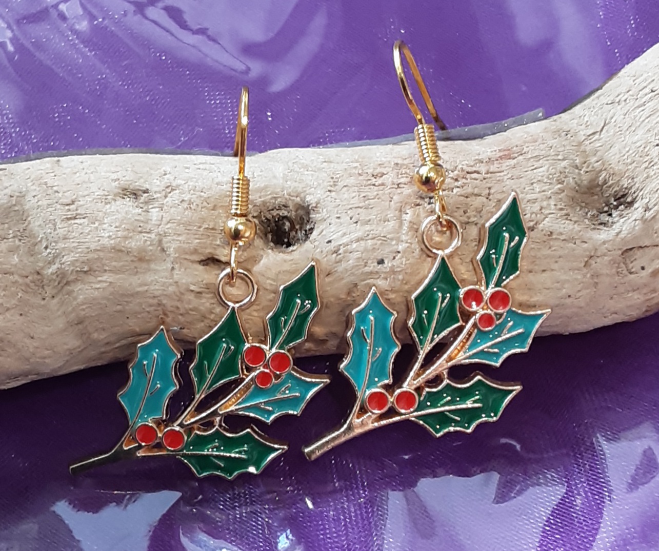 Holly Earrings www.devonmermaid.com