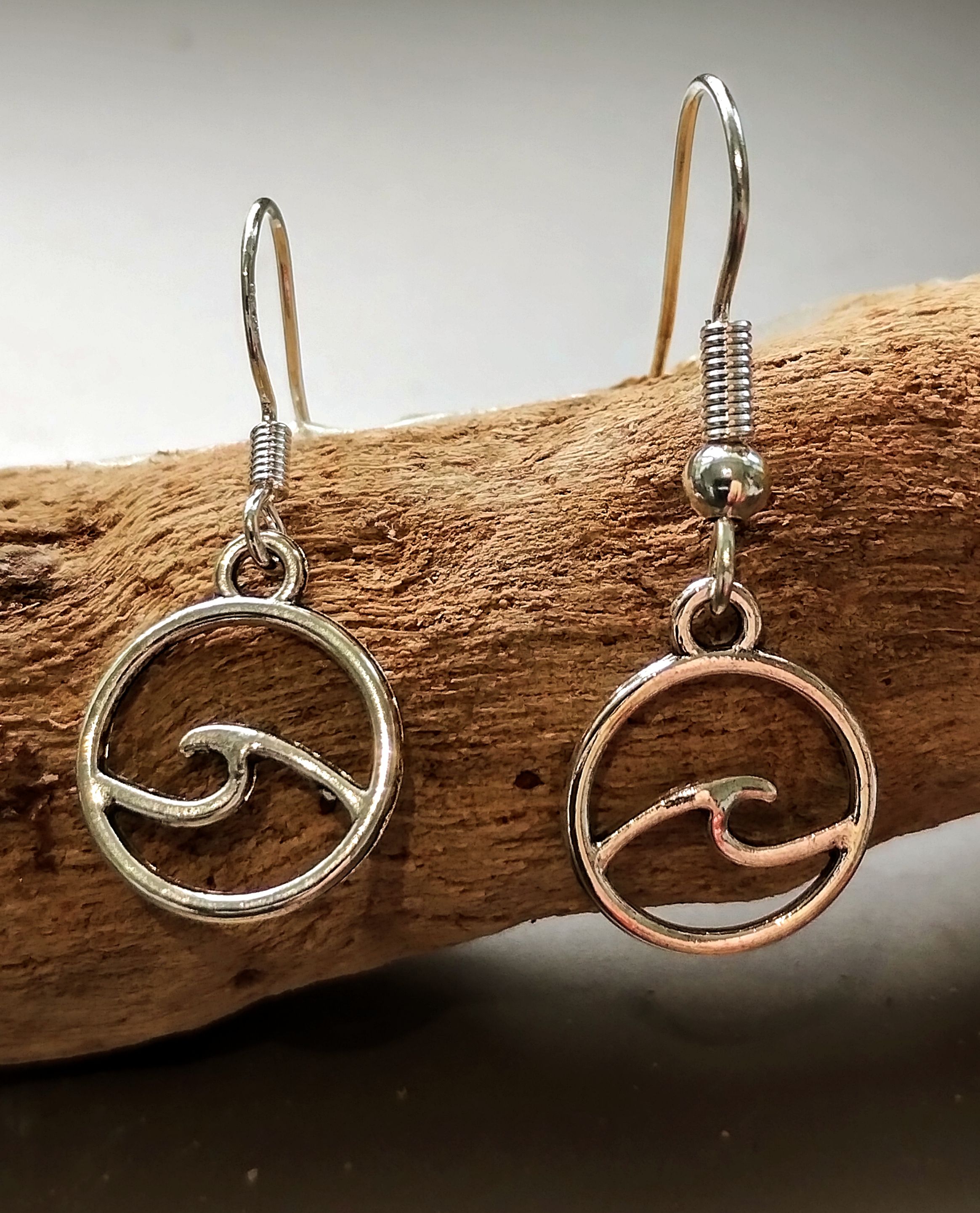 Wave Earrings www.devonmermaid.com
