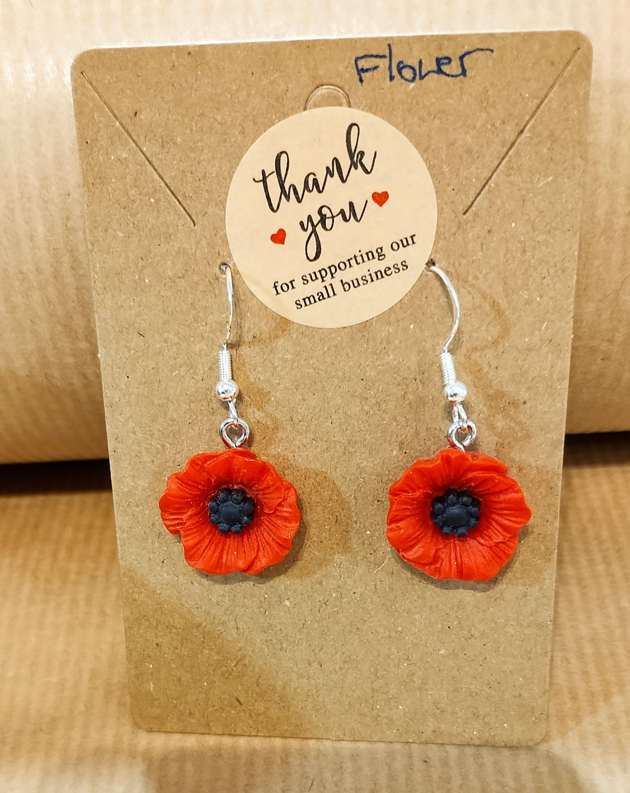 Poppy Earrings www.devonmermaid.com