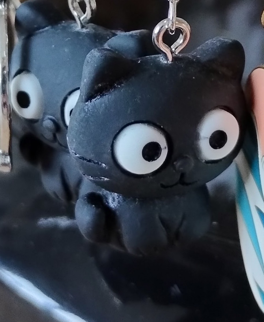Cat Earrings www.devonmermaid.com