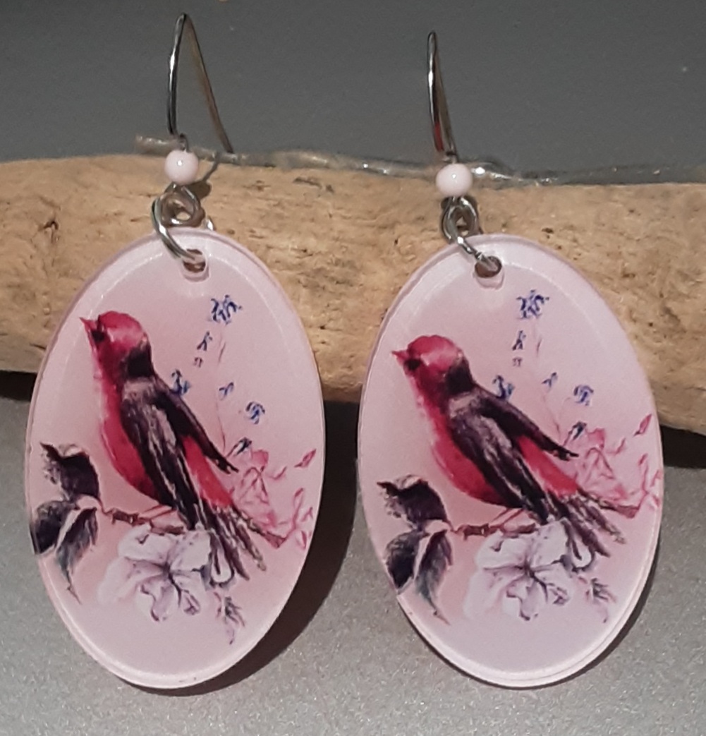 Bird Earrings www.devonmermaid.com