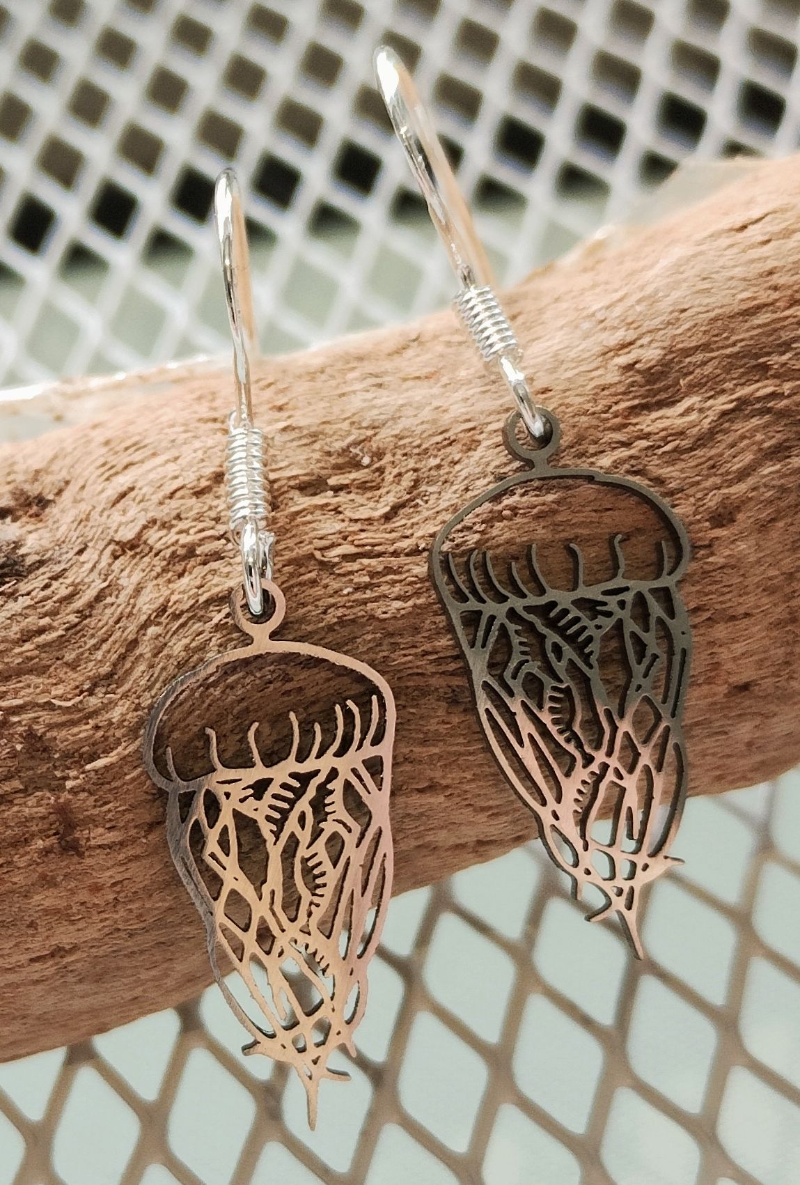 Jellyfish Earrings www.devonmermaid.com