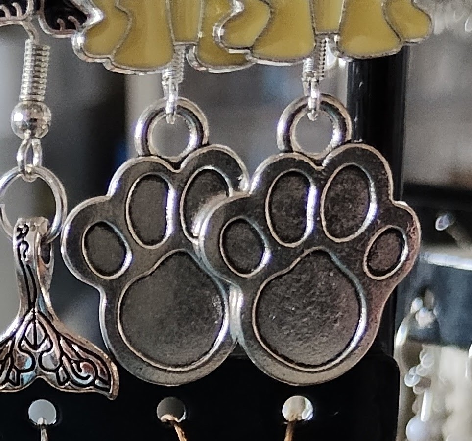 Dog Earrings www.devonmermaid.com