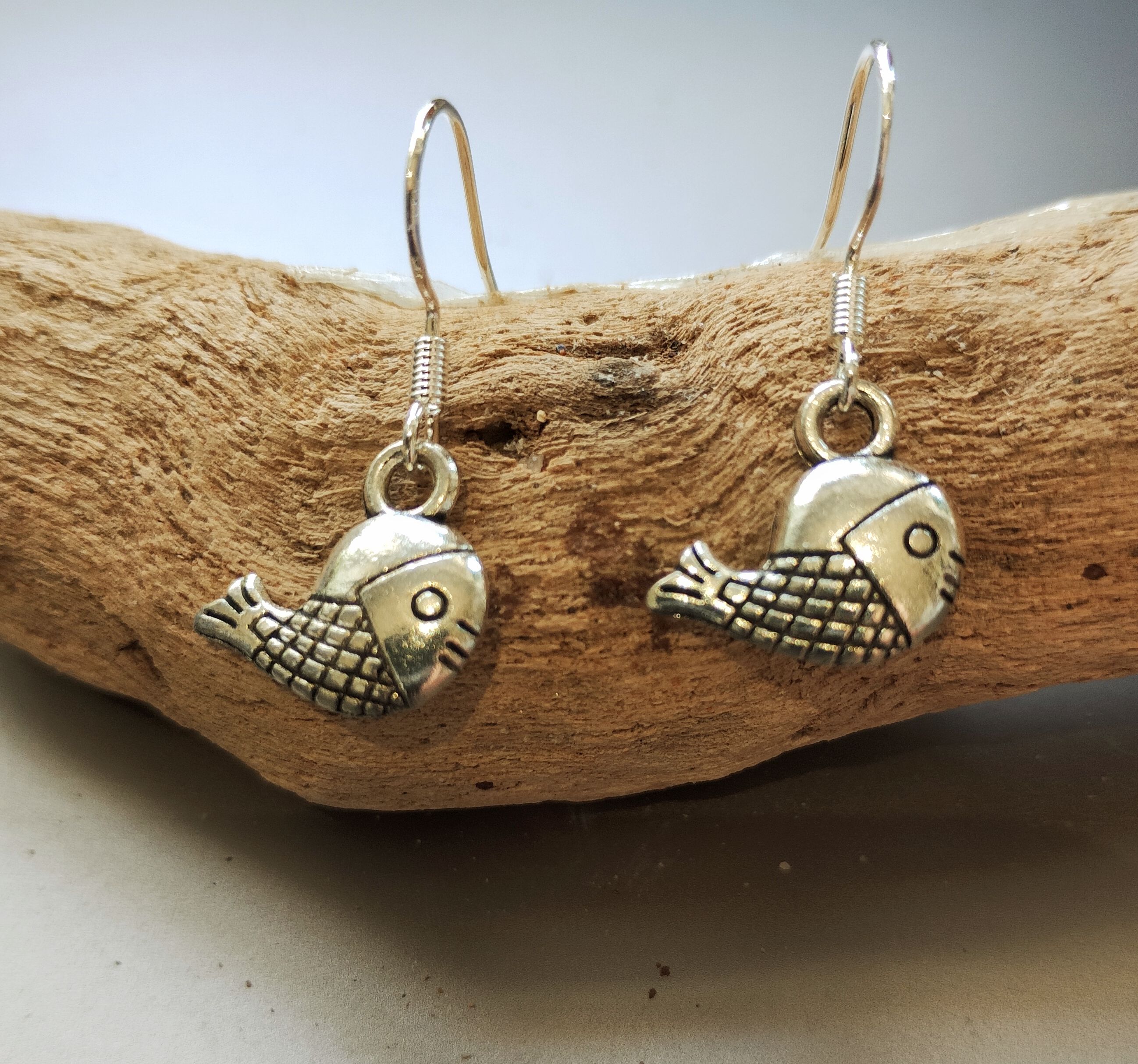 Fish Earrings www.devonmermaid.com