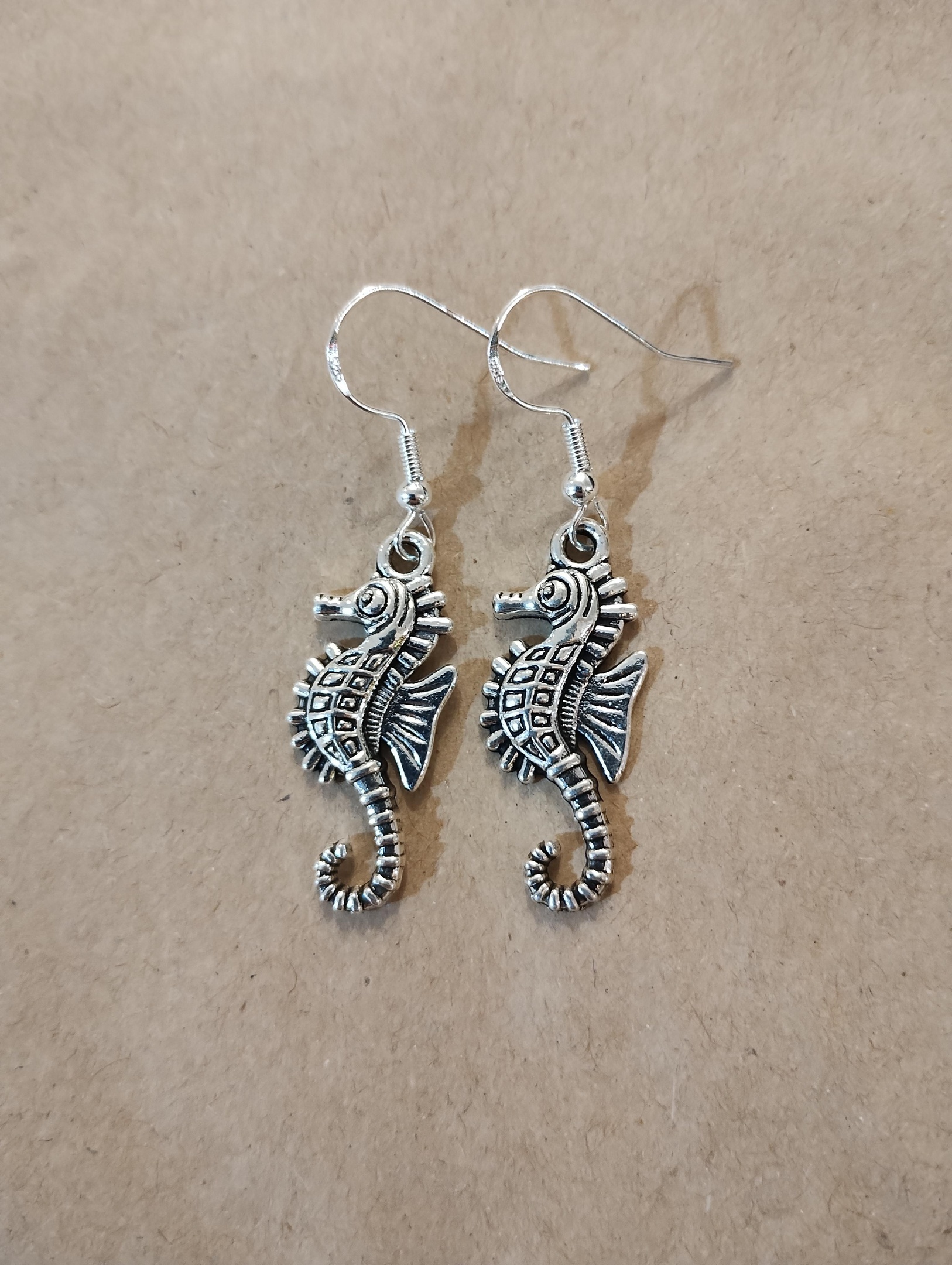 Seahorse Earrings www.devonmermaid.com