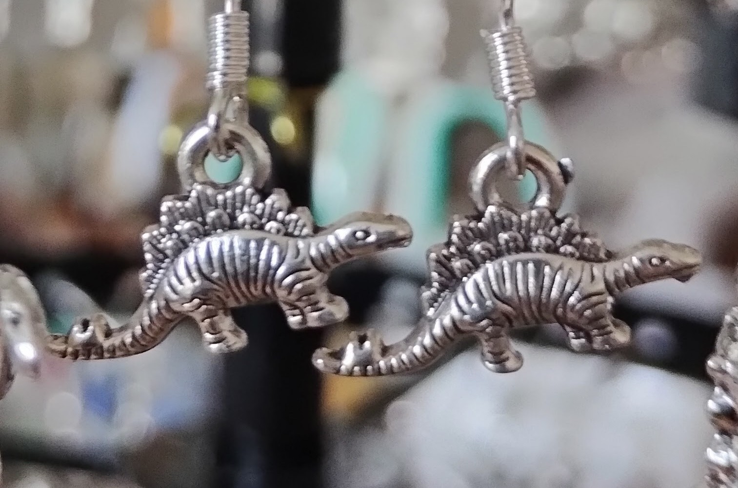 Dinosaur Earrings www.devonmermaid.com