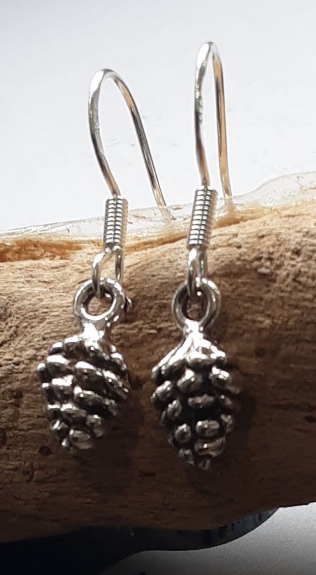 Pine Cone Earrings www.devonmermaid.com