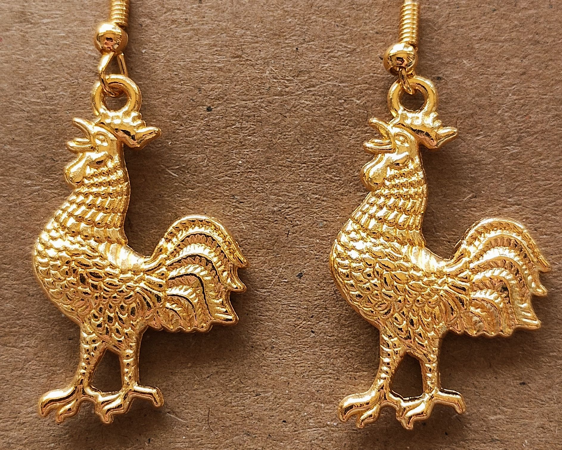 Cock Earrings www.devonmermaid.com