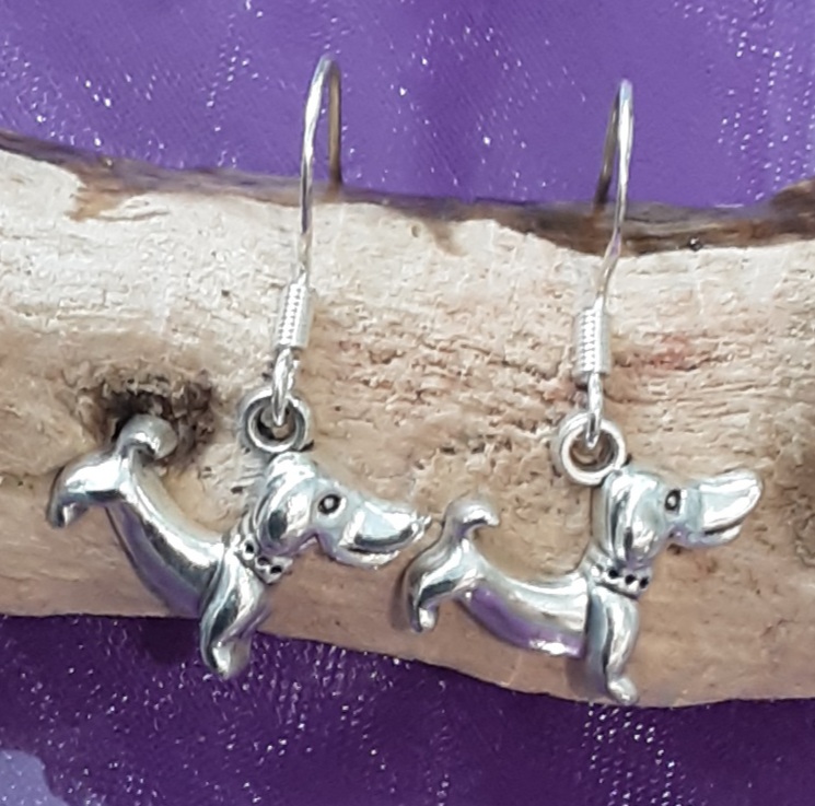 Dog Earrings www.devonmermaid.com