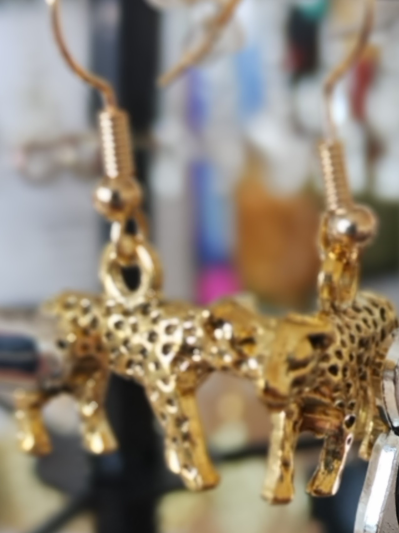 Leopard Earrings www.devonmermaid.com