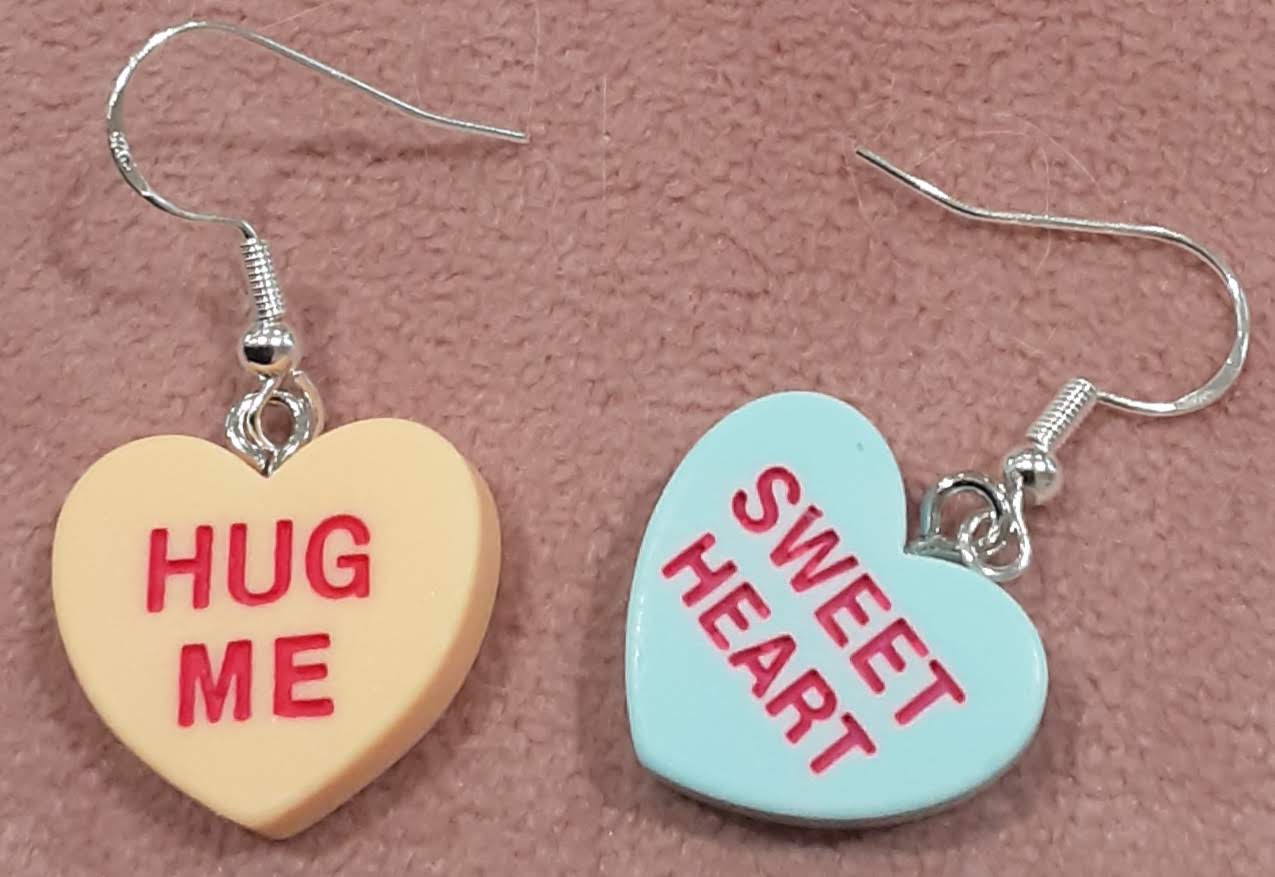 Heart Earrings www.devonmermaid.com