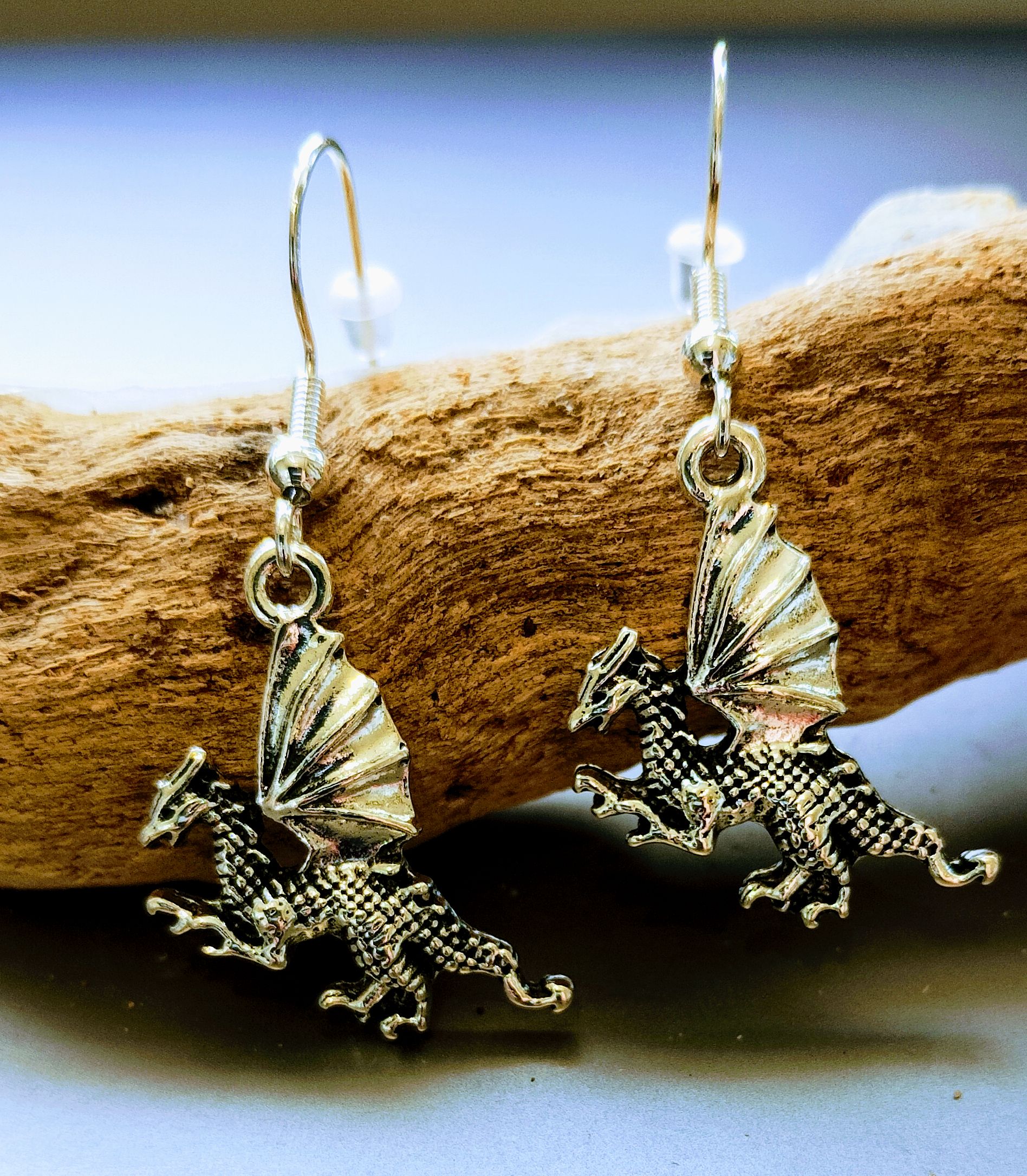 Dragon Earrings www.devonmermaid.com