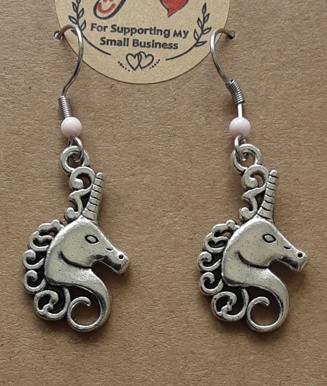 Unicorn Earrings www.devonmermaid.com