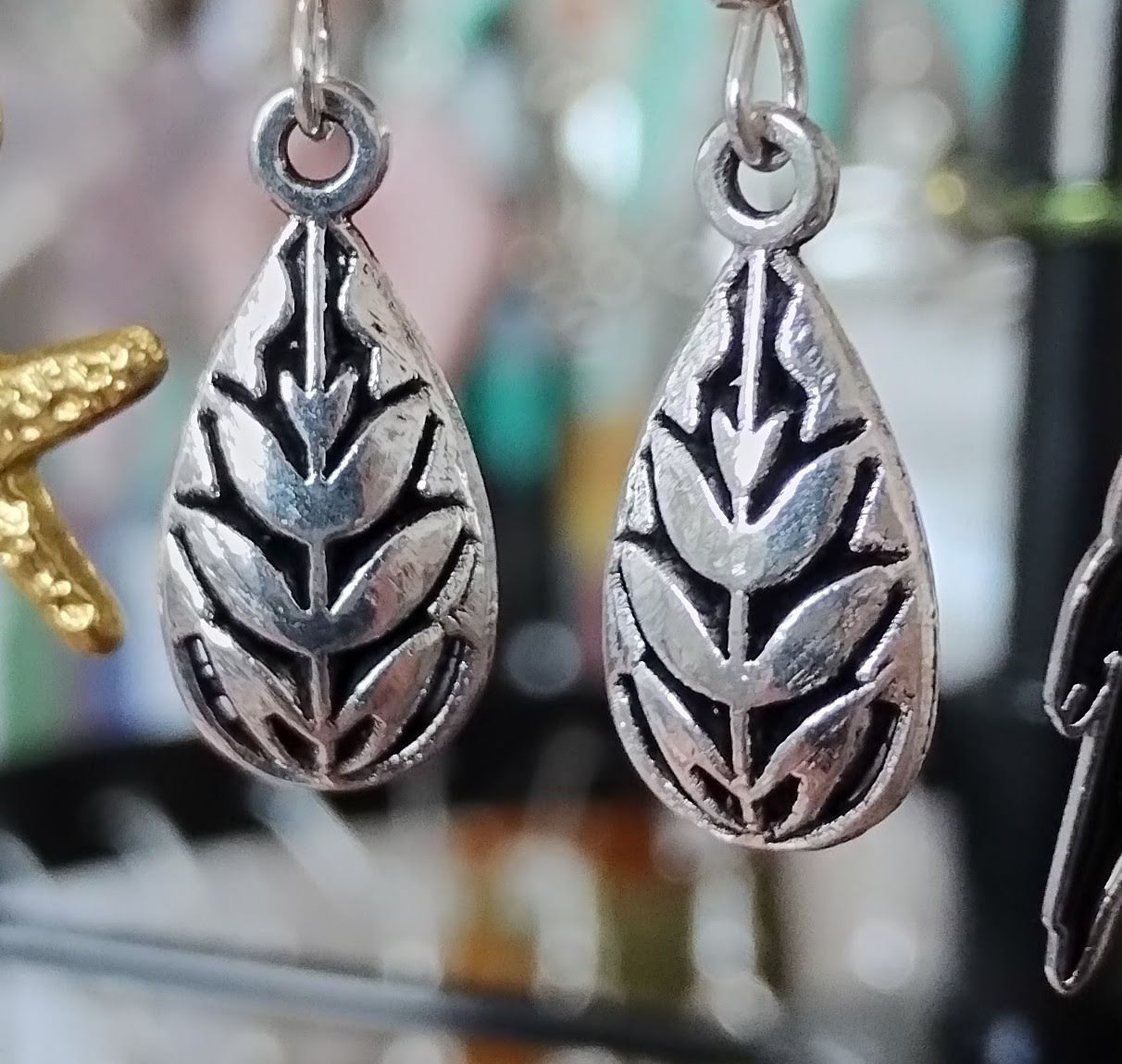 Pro-Life Earrings Wheat www.devonmermaid.com