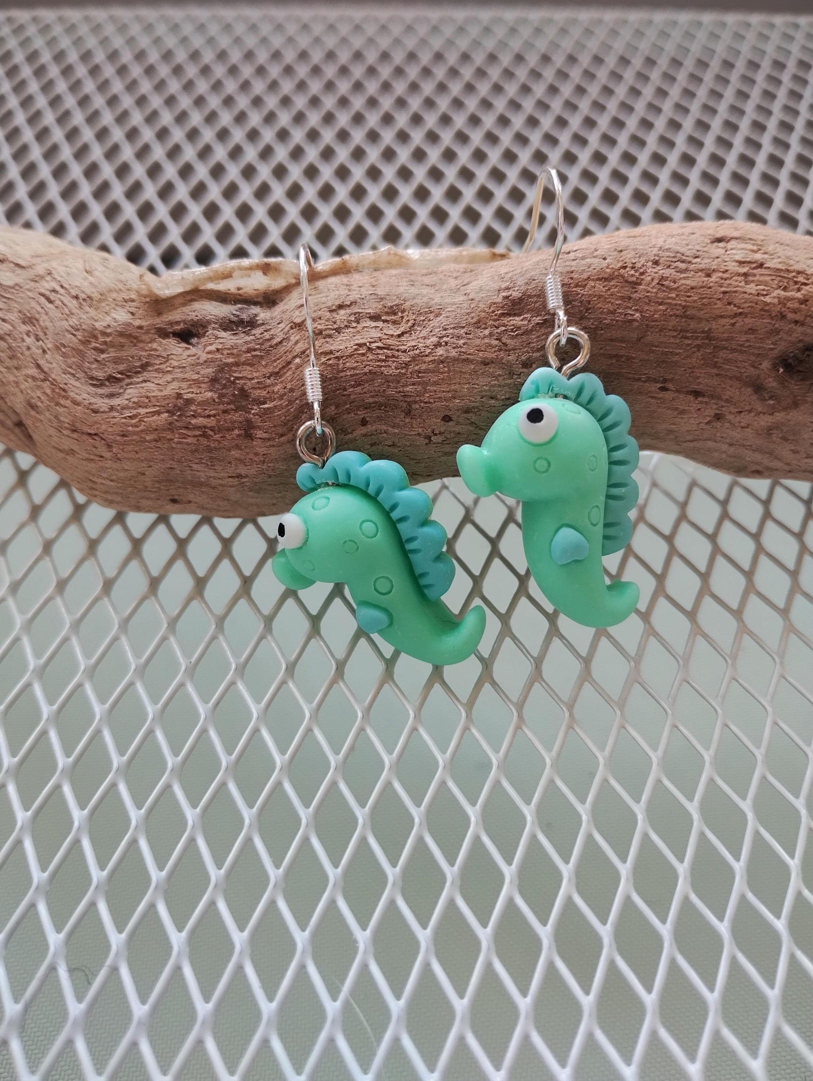 Seahorse Earrings www.devonmermaid.com