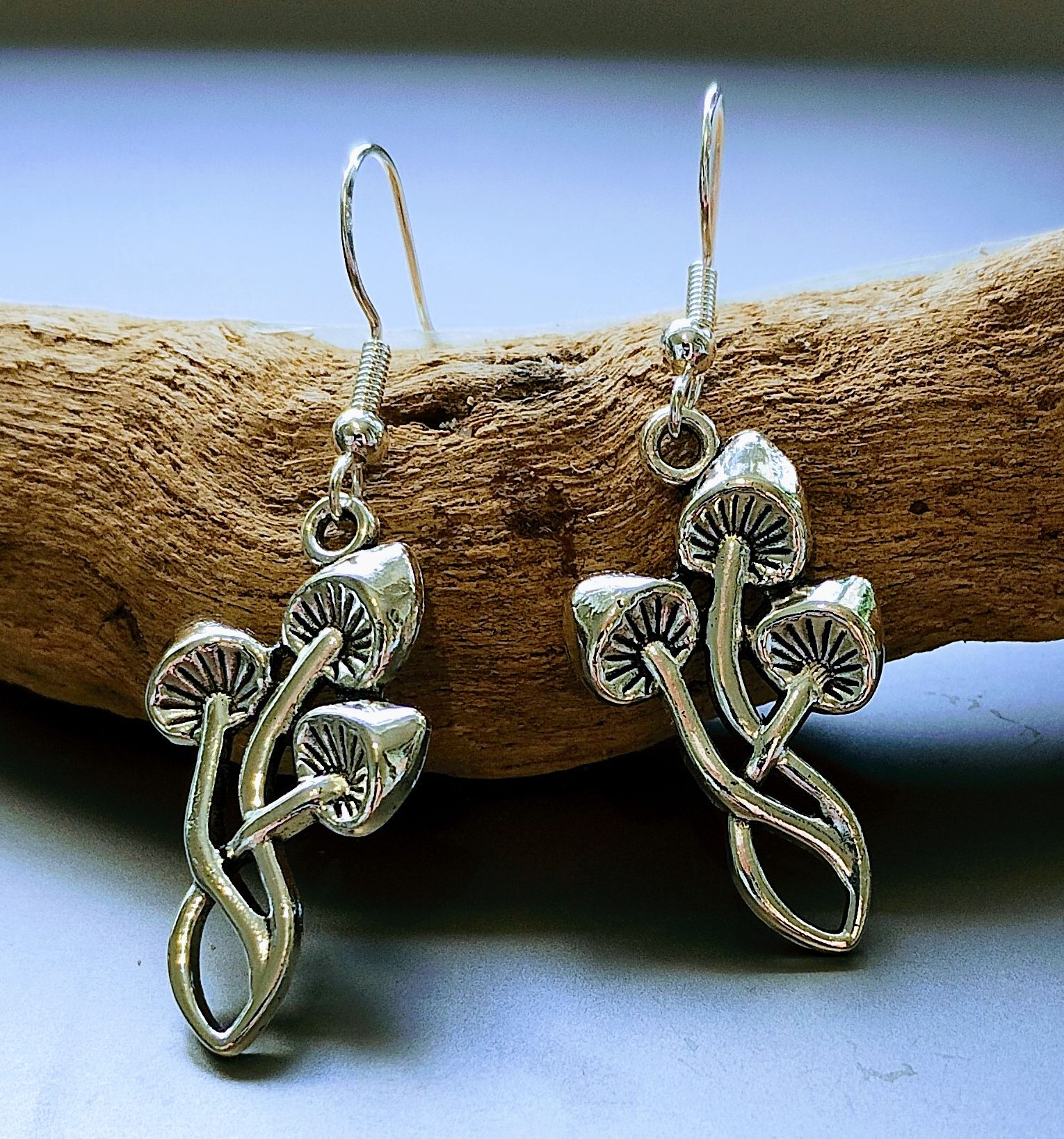 Mushroom Toadstool Fungi Earrings www.devonmermaid.com