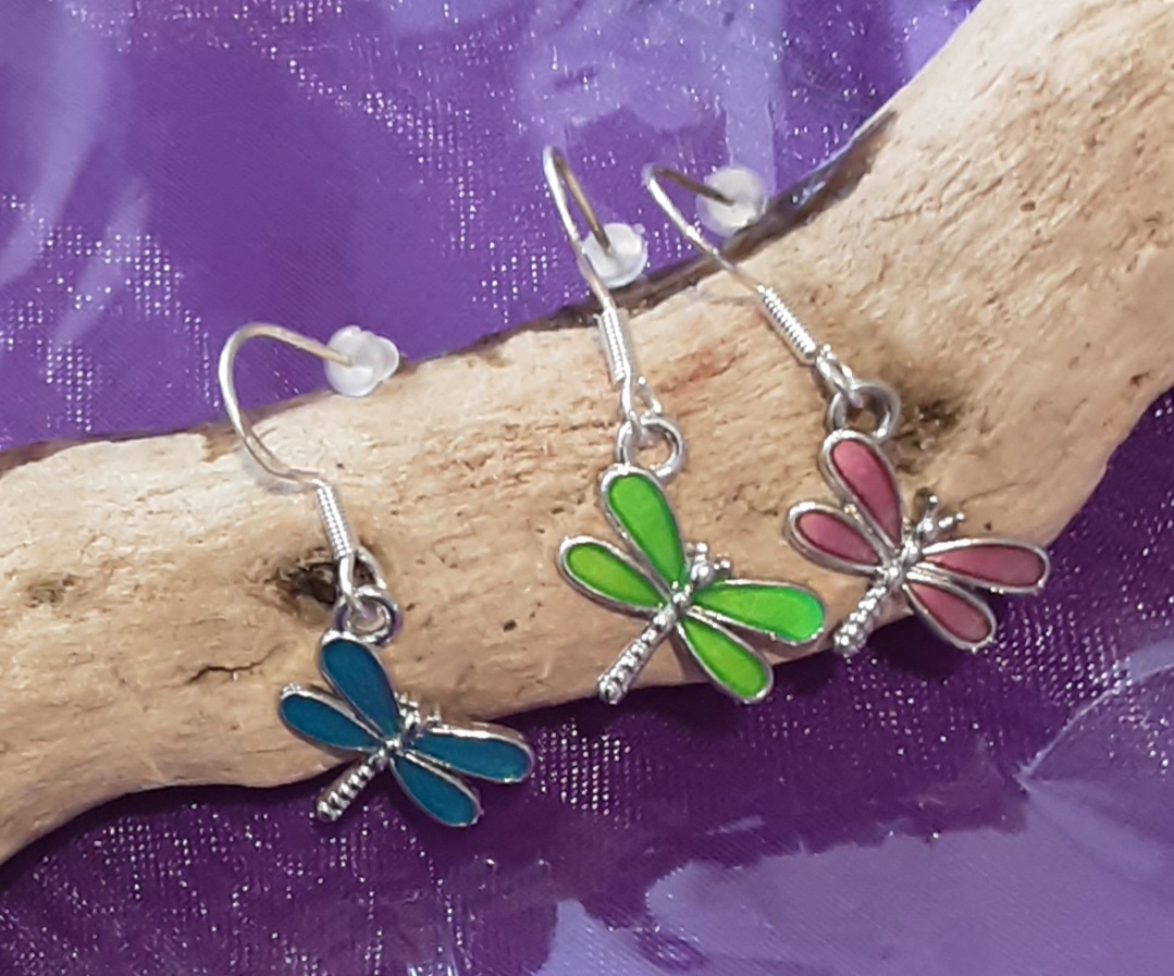 Dragonfly Earrings www.devonmermaid.com