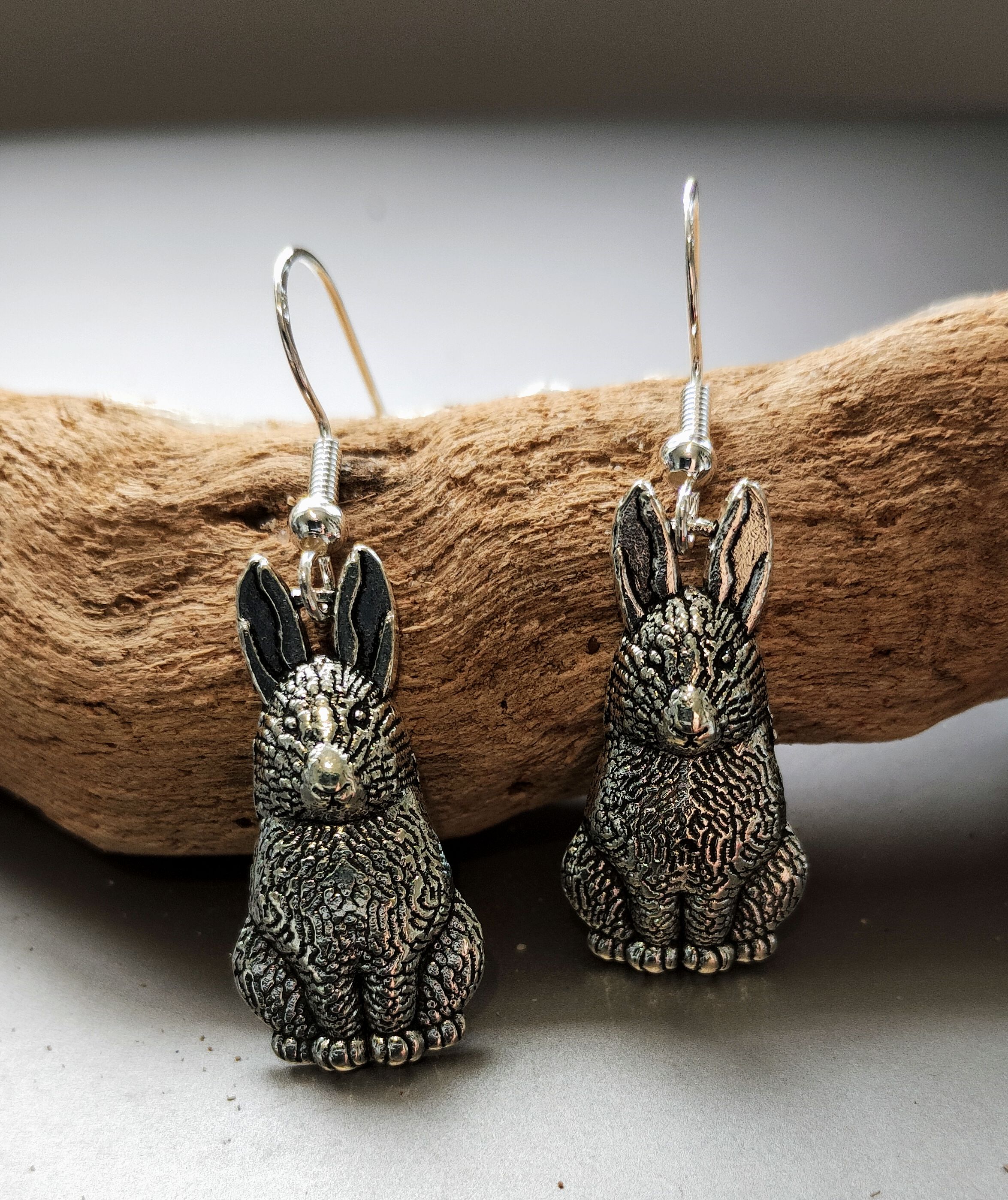Rabbit Earrings www.devonmermaid.com