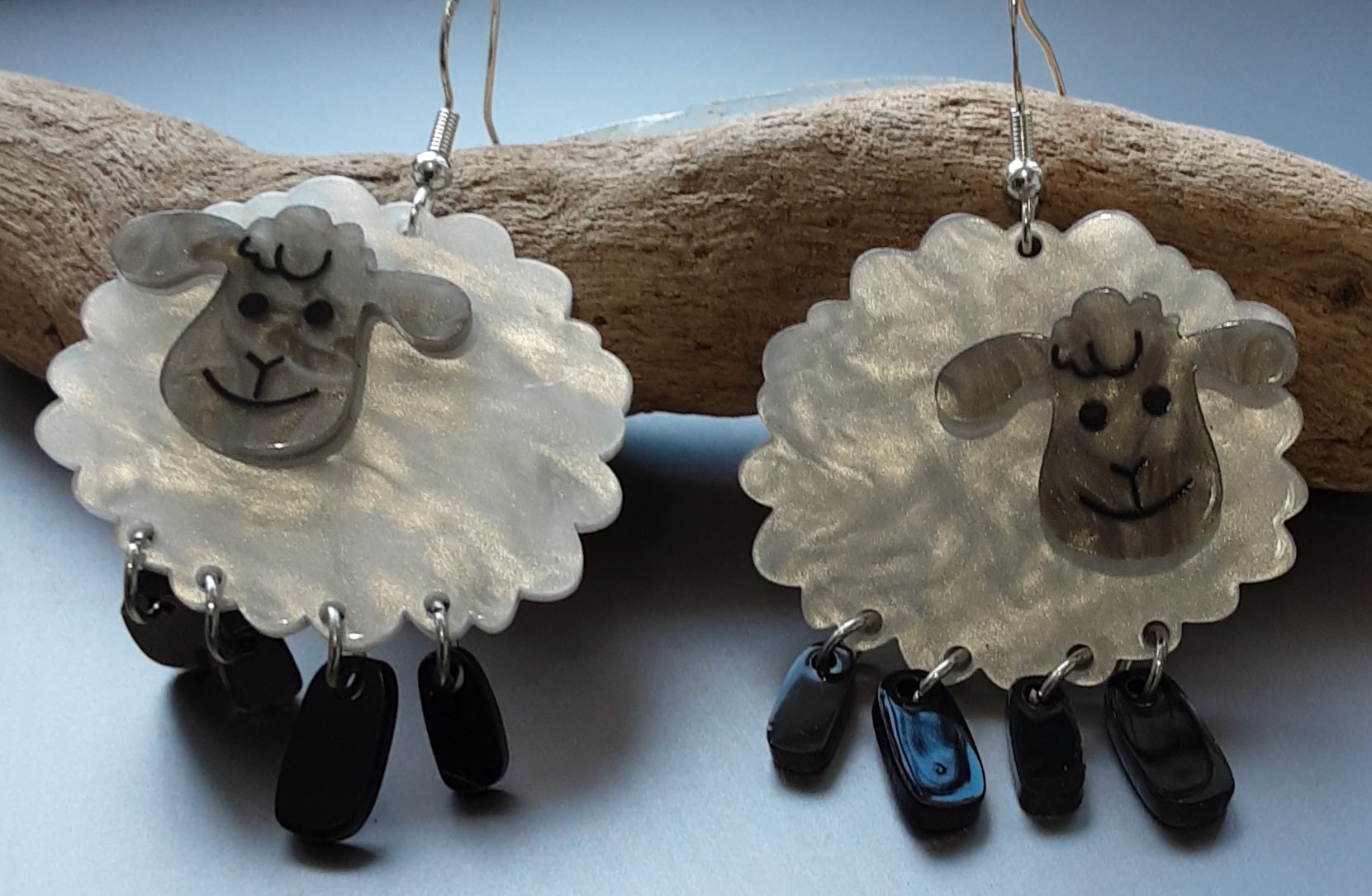 Sheep Earrings www.devonmermaid.com