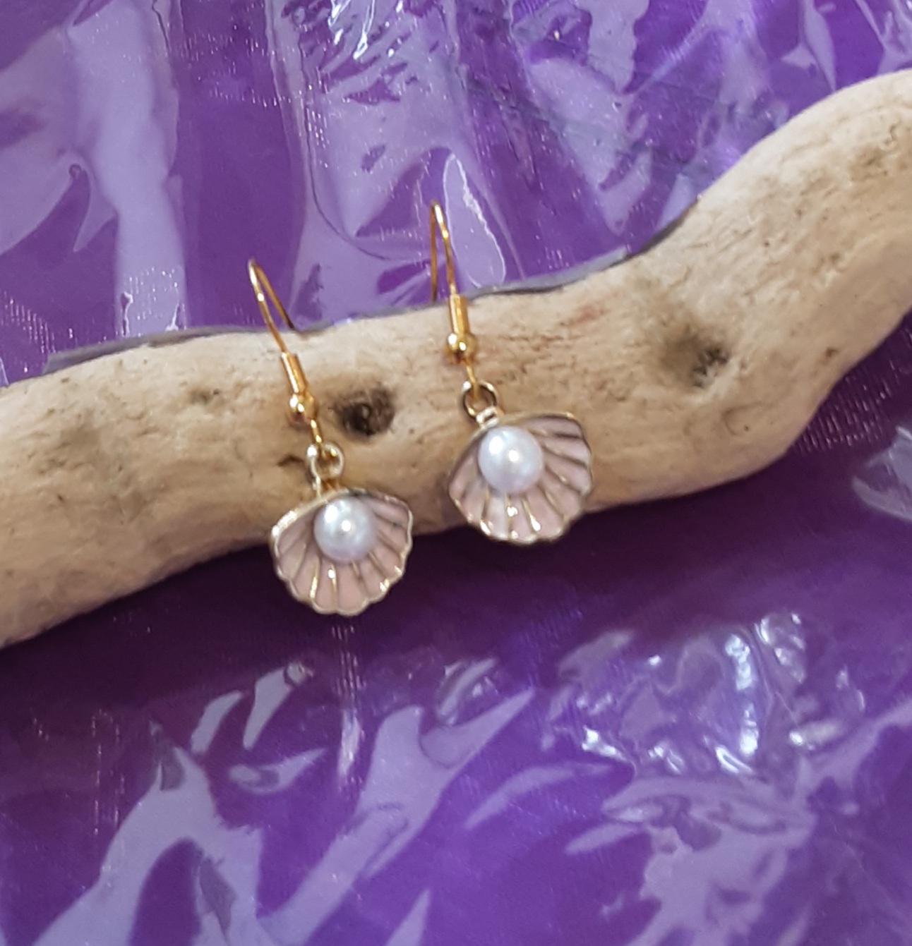 Shell Earrings www.devonmermaid.com