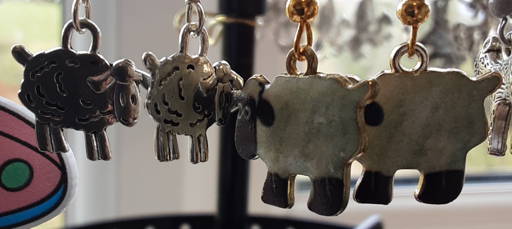 Sheep Earrings www.devonmermaid.com
